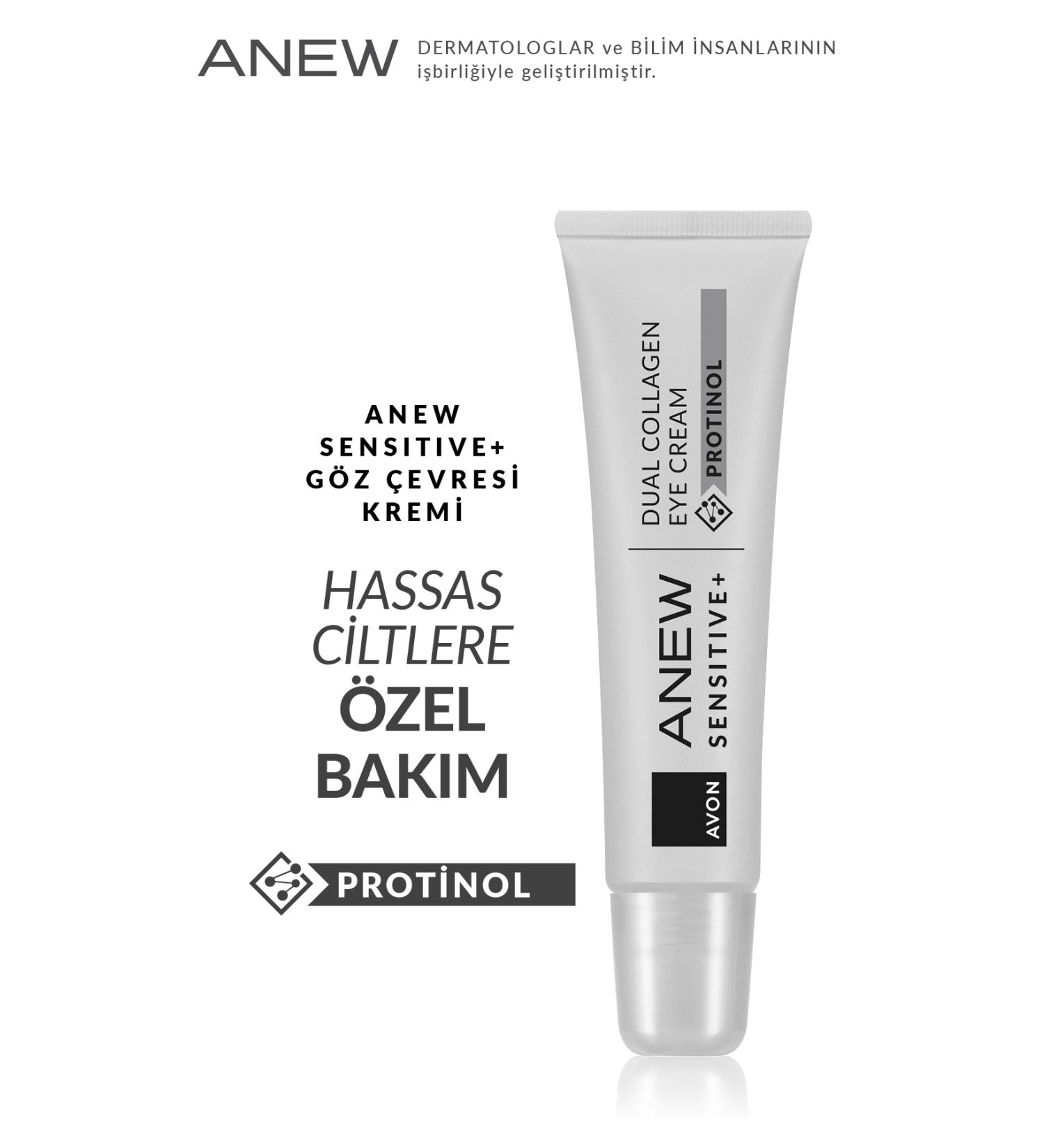 Avon Anew Sensitive Eye Contour Cream 15 ml - Buy Online on GoSupps.com