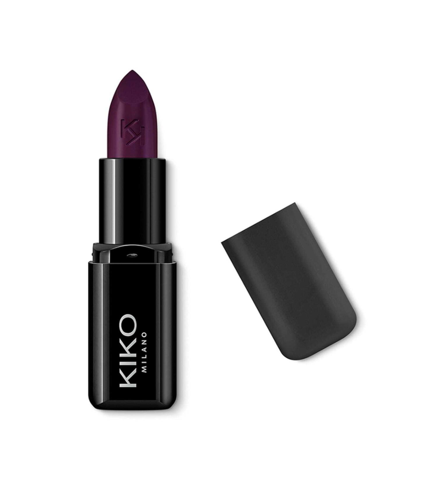 KIKO LONG LASTING NOURISHING SMART FUSION LIPSTICK 418 BLACKBERRY LIPSTICK - PURPLE DEMBA4035