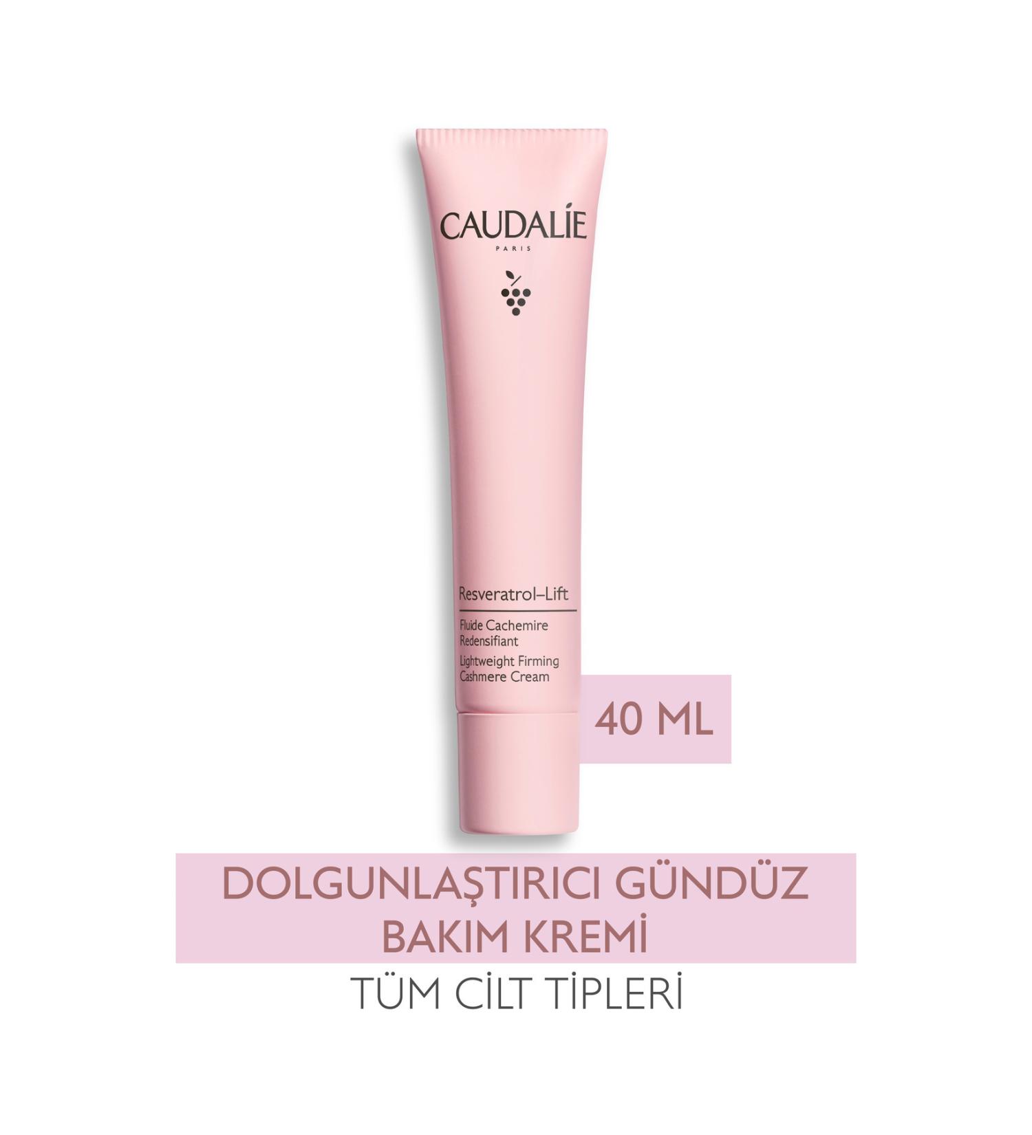 Caudalie RESVERATROL-LIFT BR GHTENING-SHINING LIGHT TEXTURED DAY CARE CREAM 40 ML DEMBA4066