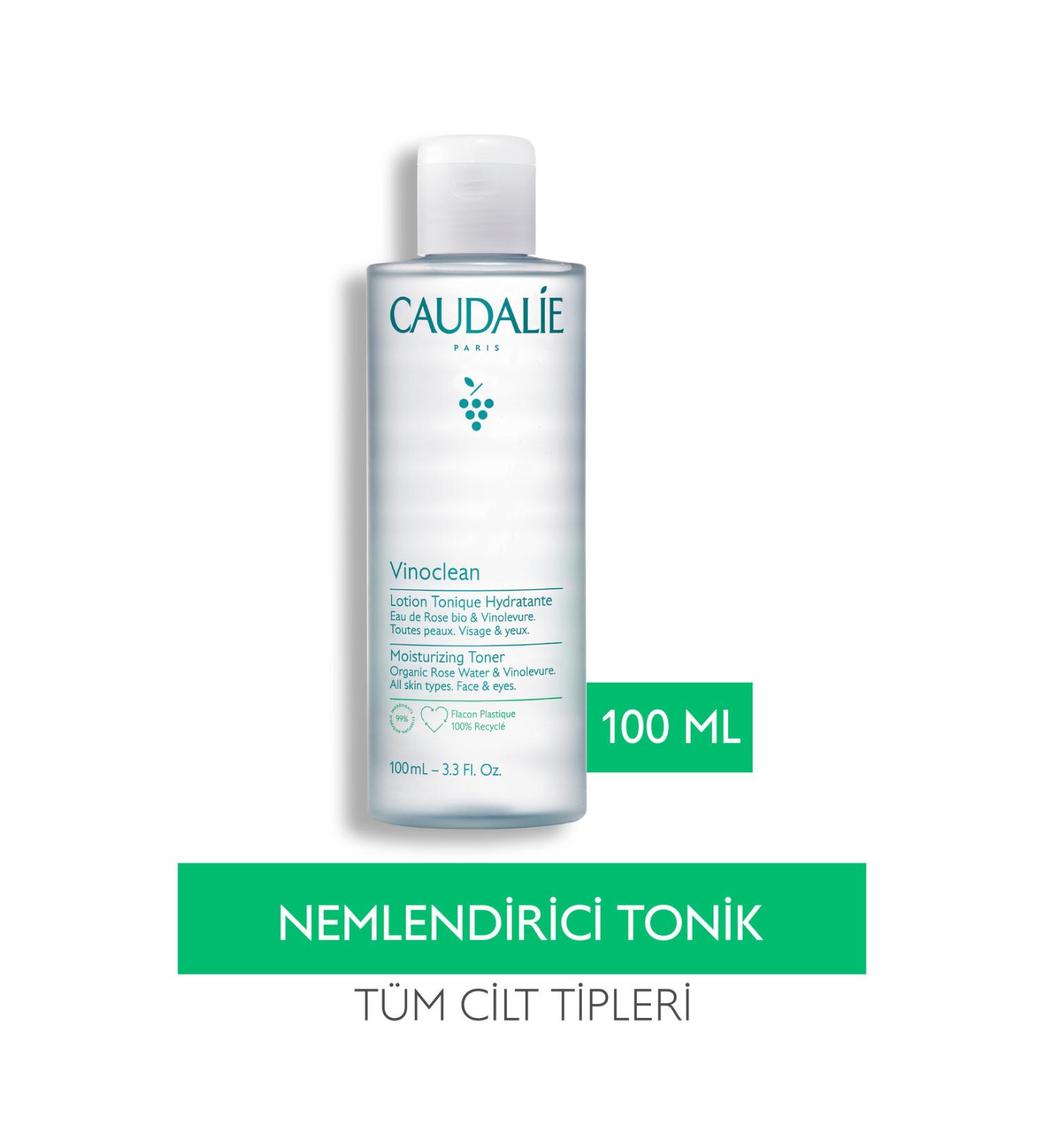 Caudalie VINOCLEAN BRIGHTENING-SHINE MOISTURIZING TONIC 100ML DEMBA4049 - Buy Online on GoSupps.com