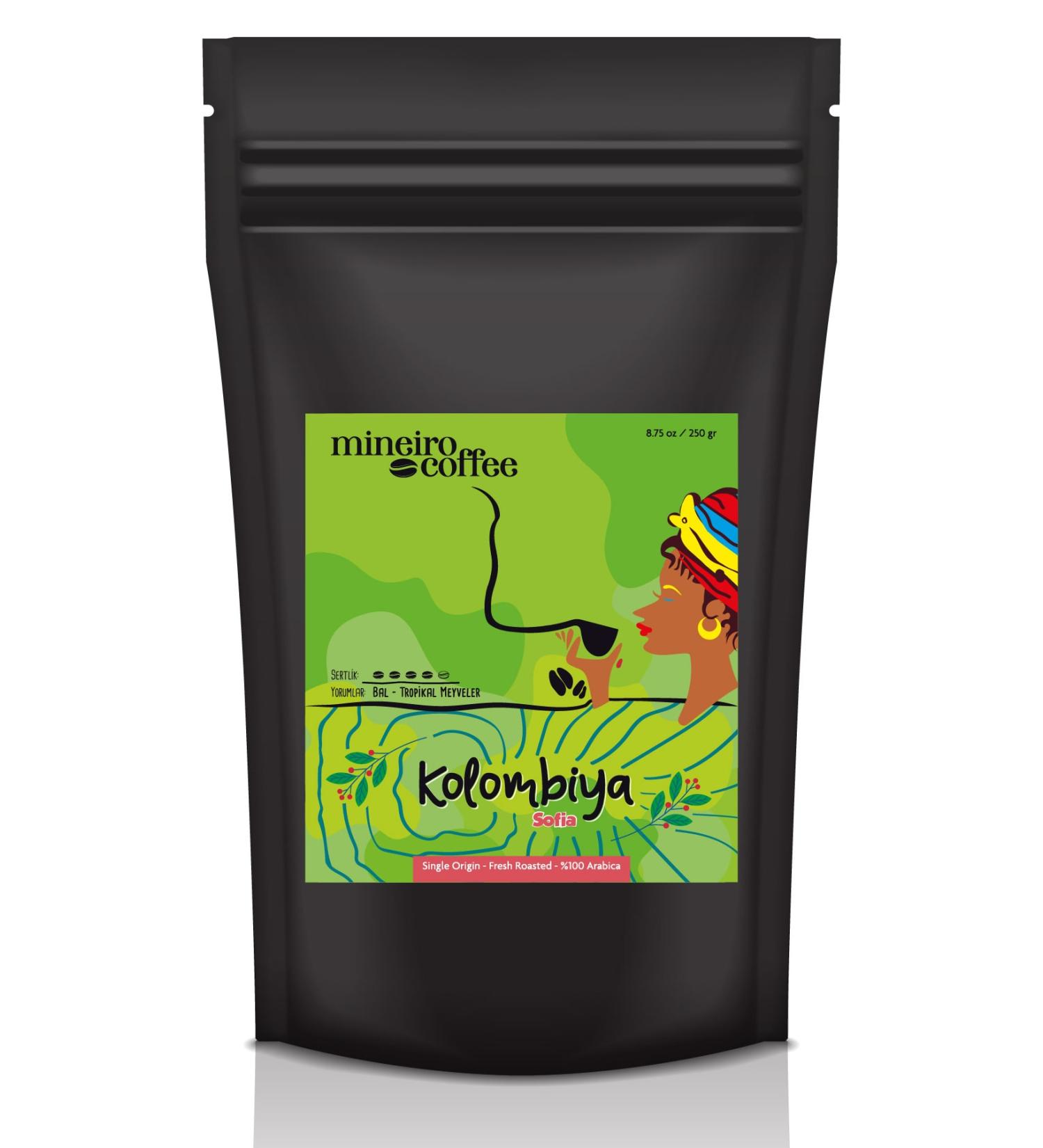 Mineiro Coffee Colombia Sofia 250gr Coffee