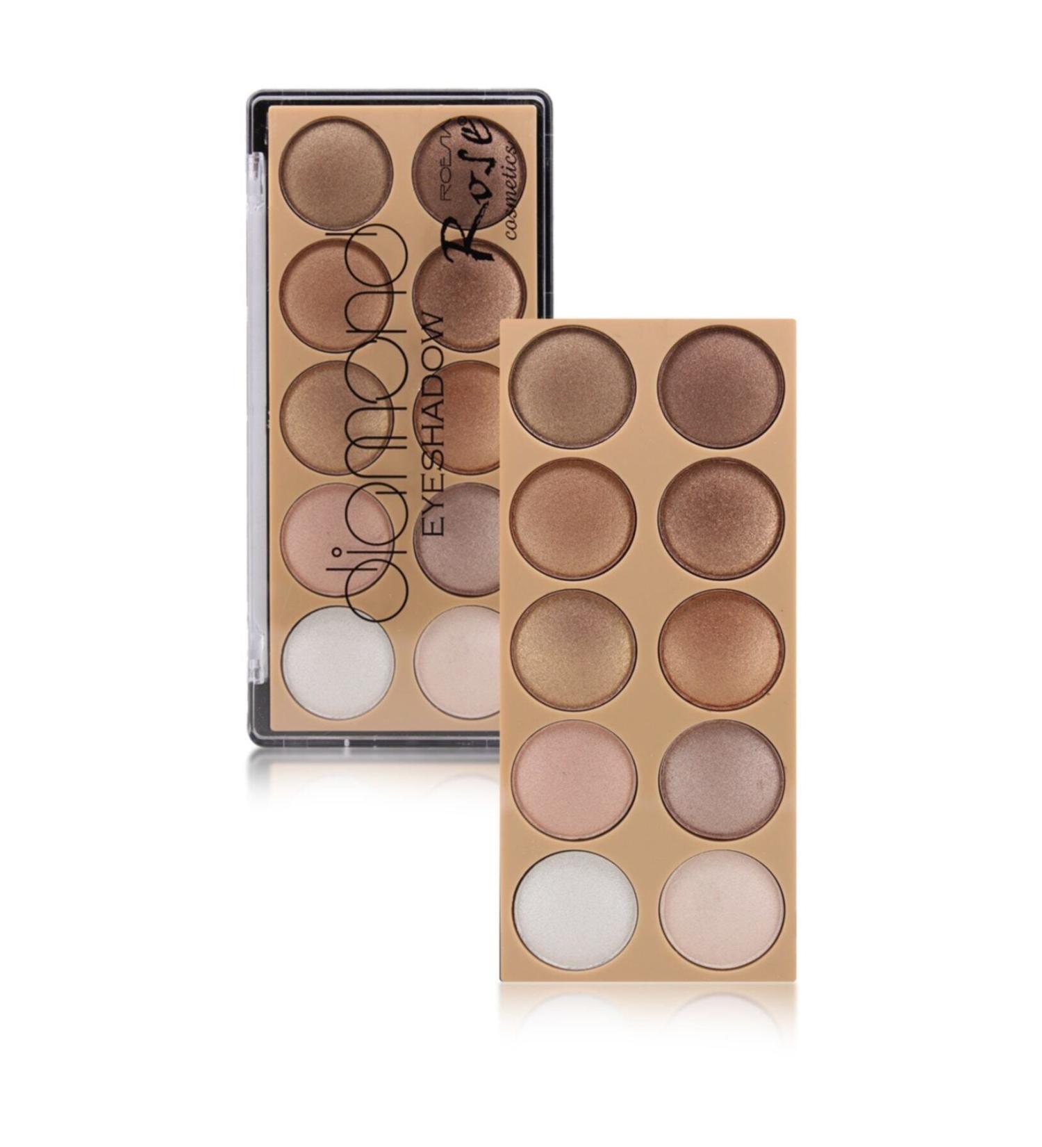 Makeuptime Rose Diamond 10-Piece Eyeshadow Palette