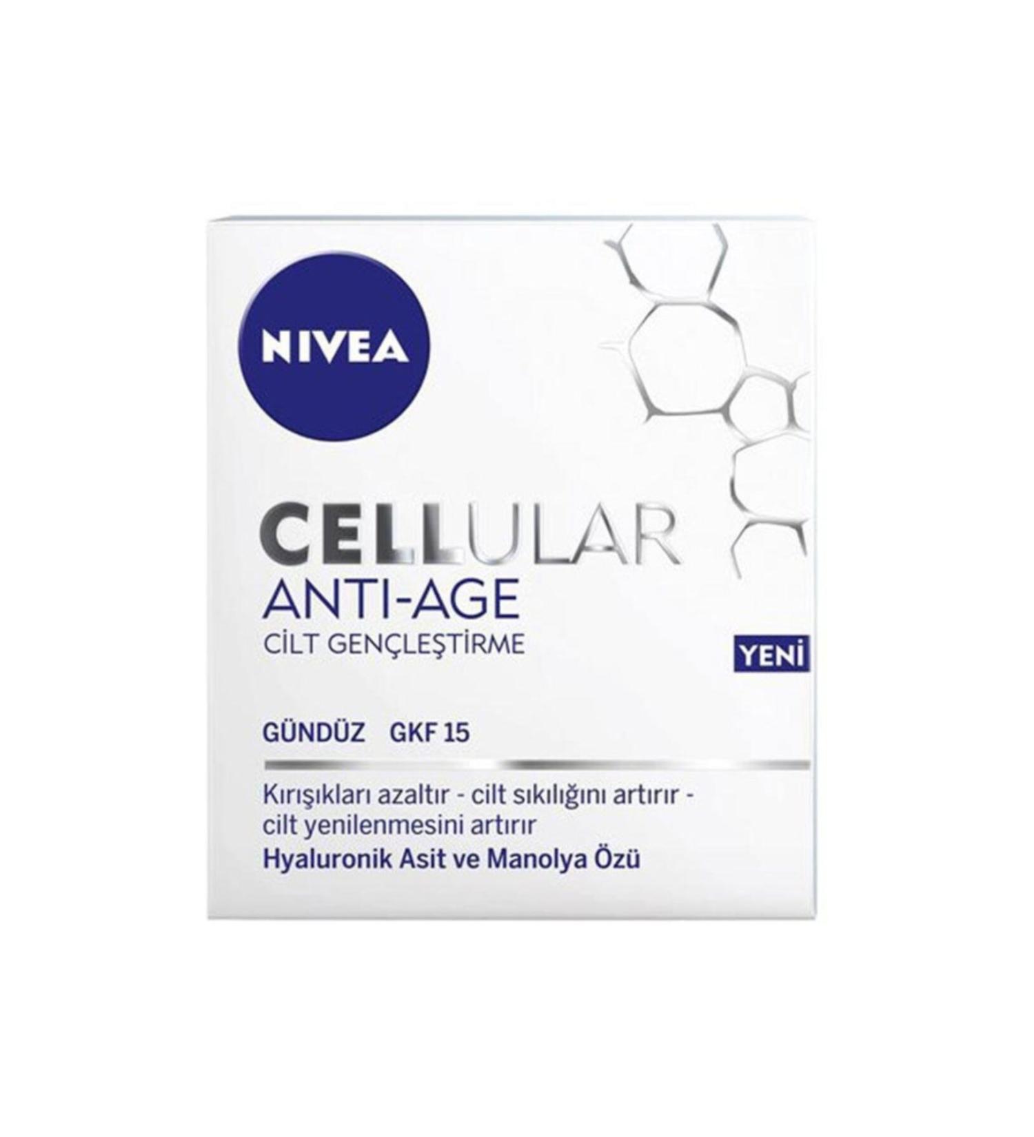 NIVEA Cellular Skin Young Day Spf15 50 Ml Mdbeauty.