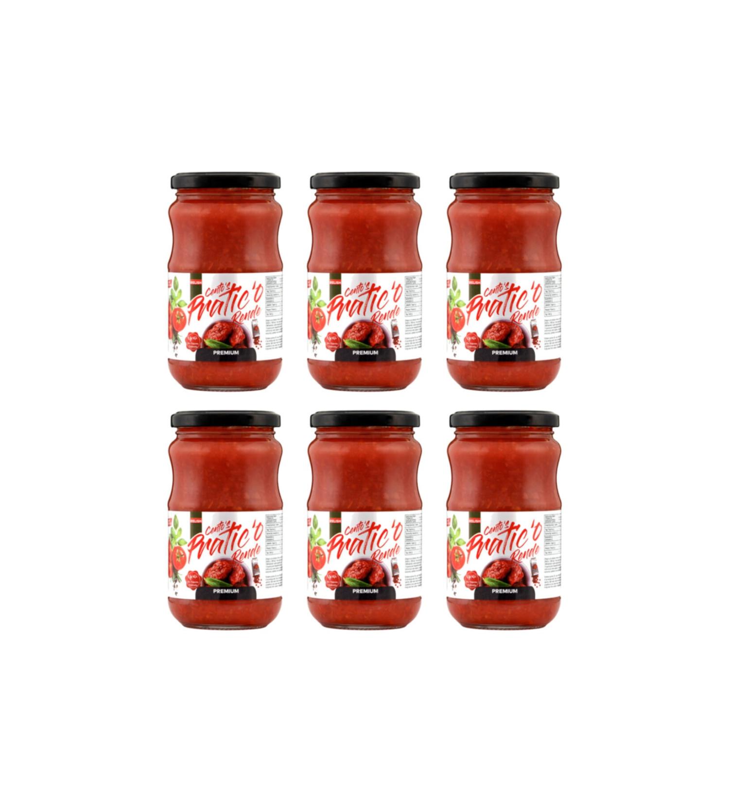 CENTO'S PRATIC'O Tomato Grated 6 Pieces X 370 cc
