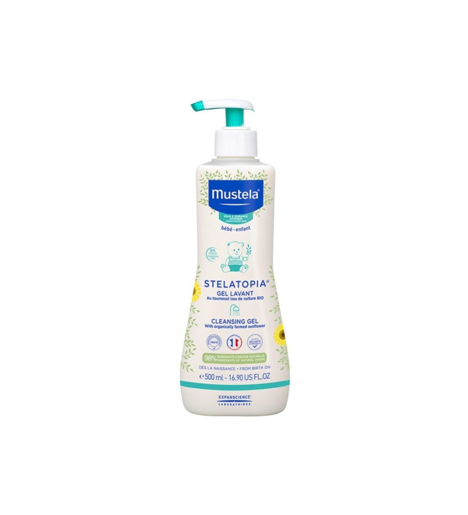 Mustela Stelatopia Cleansing Gel 500 Ml