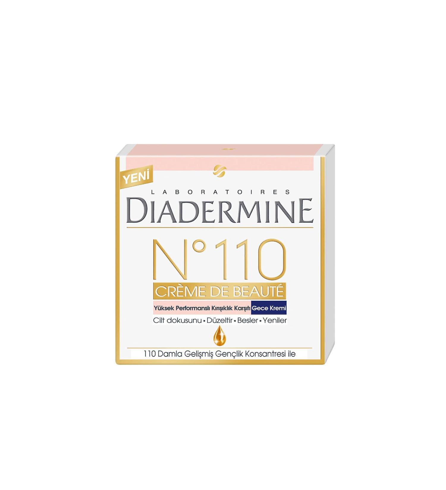 Diadermine Night Cream No: 110 50 ml 3178041302197