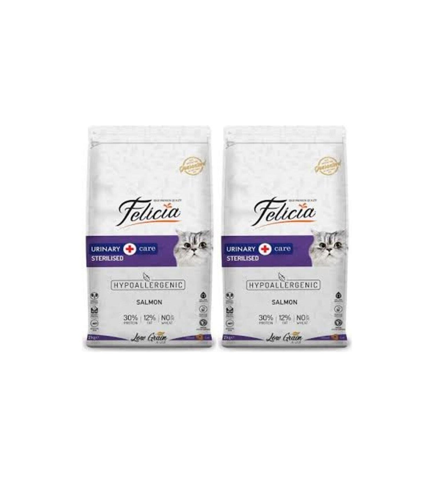 Felicia Salmon Sterilized Cat Food 2 kg x 2 Pieces