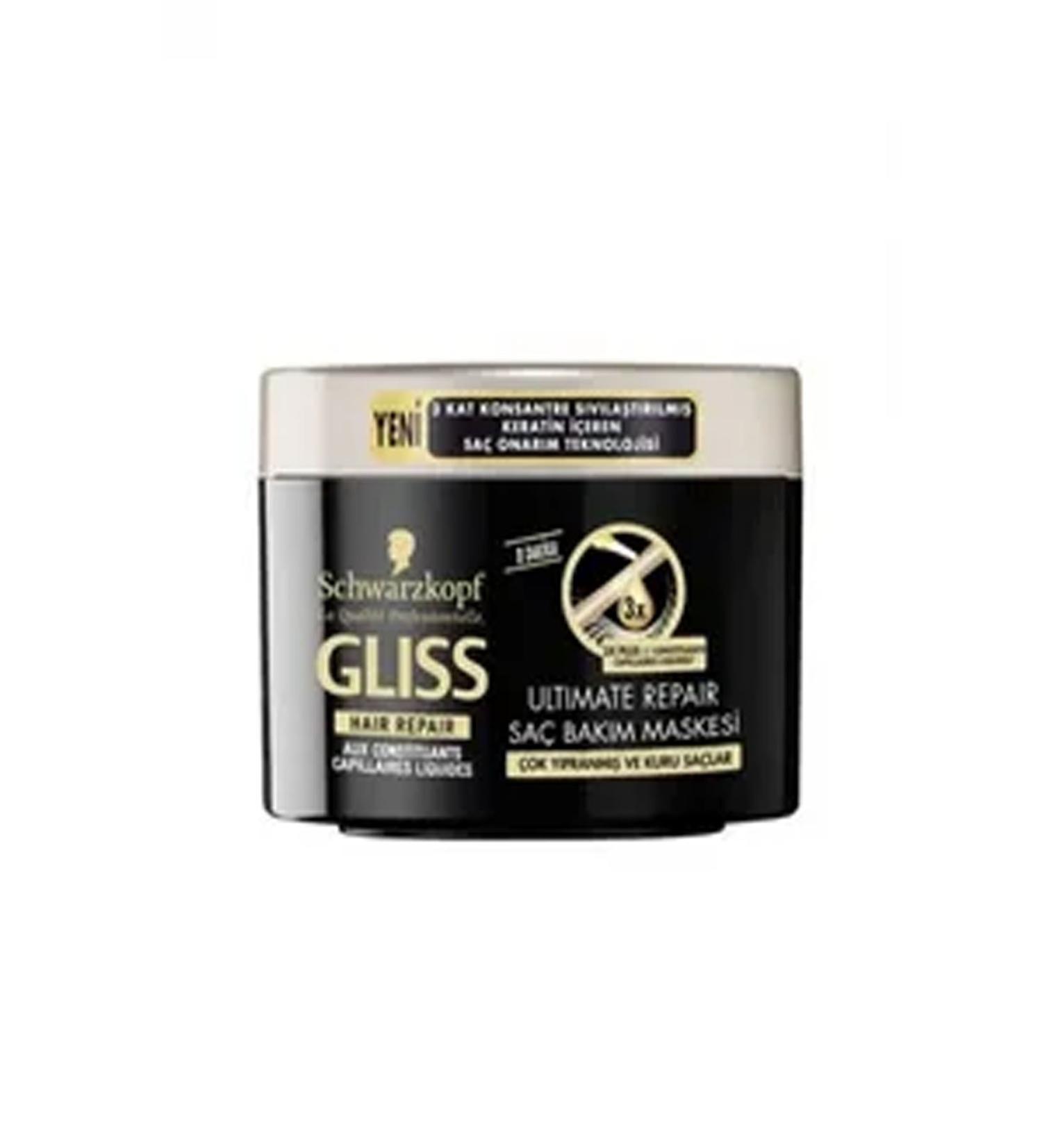 Gliss Care Mask for Very Damaged and Dry Hair 200 ml 3178040683198