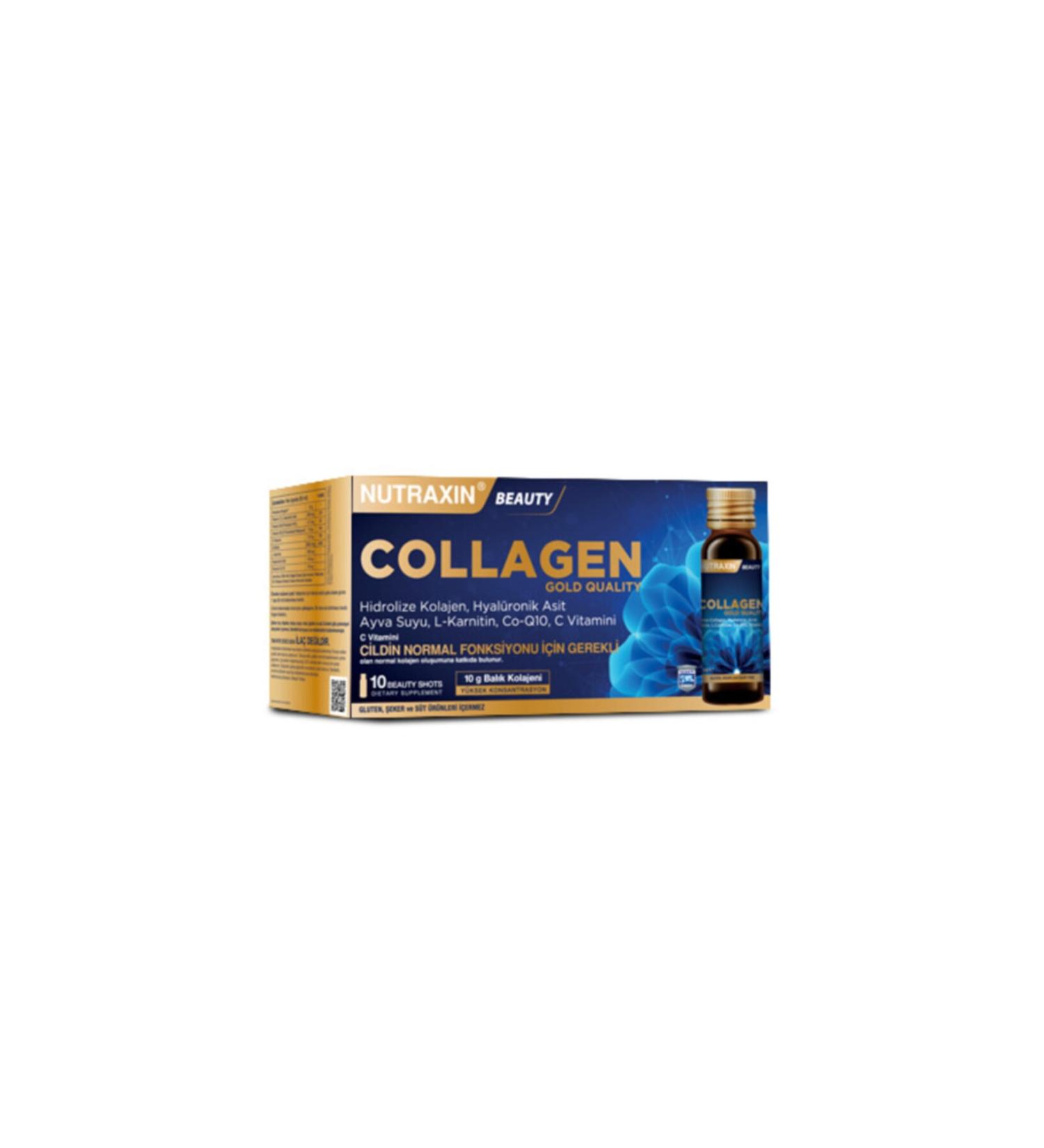 Nutraxin Collagen Hyaluronic Acid and Vitamin C Food Supplement