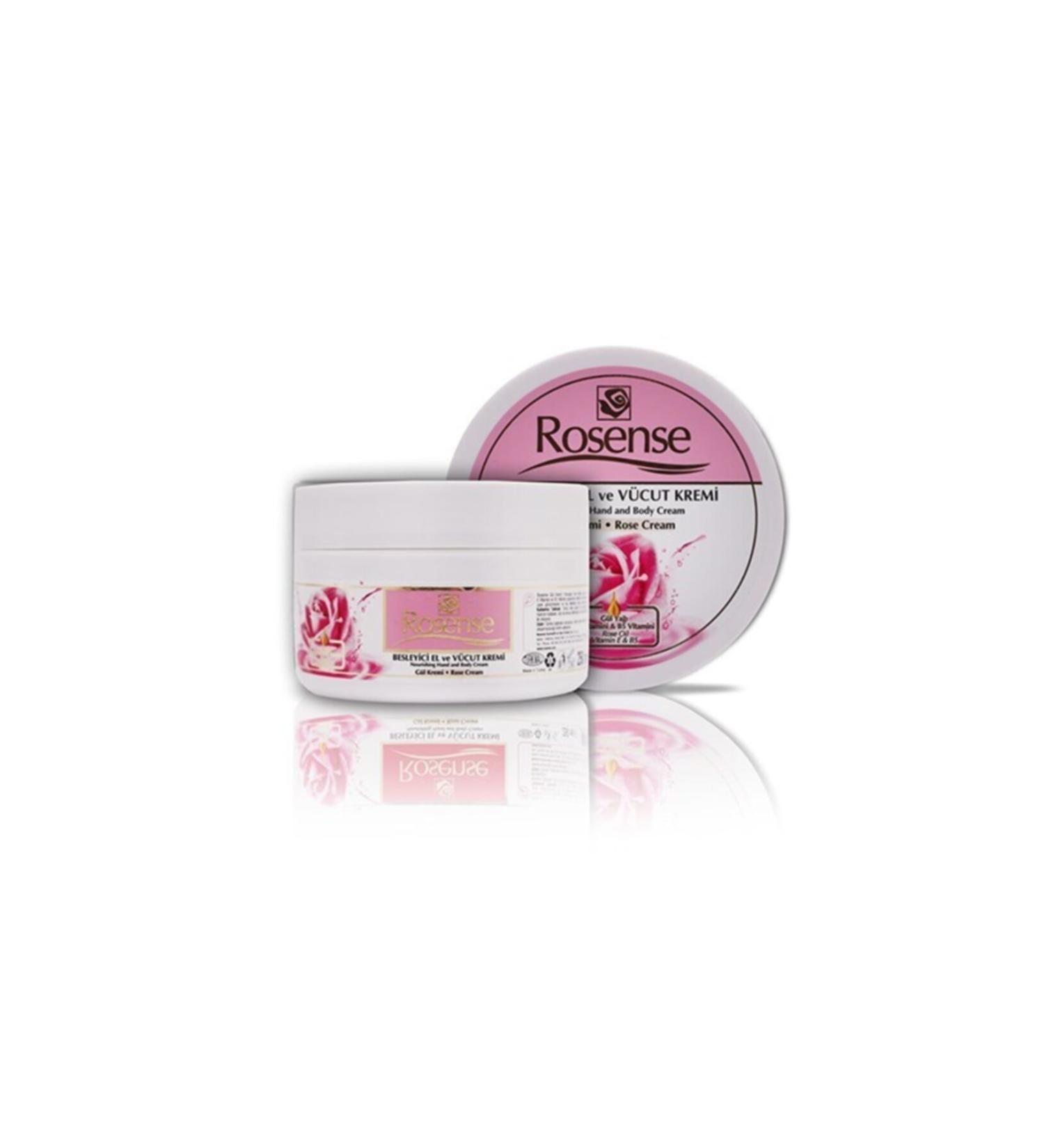 Rosense Nourishing Hand and Body Rose Cream/rose Cream 250 Ml