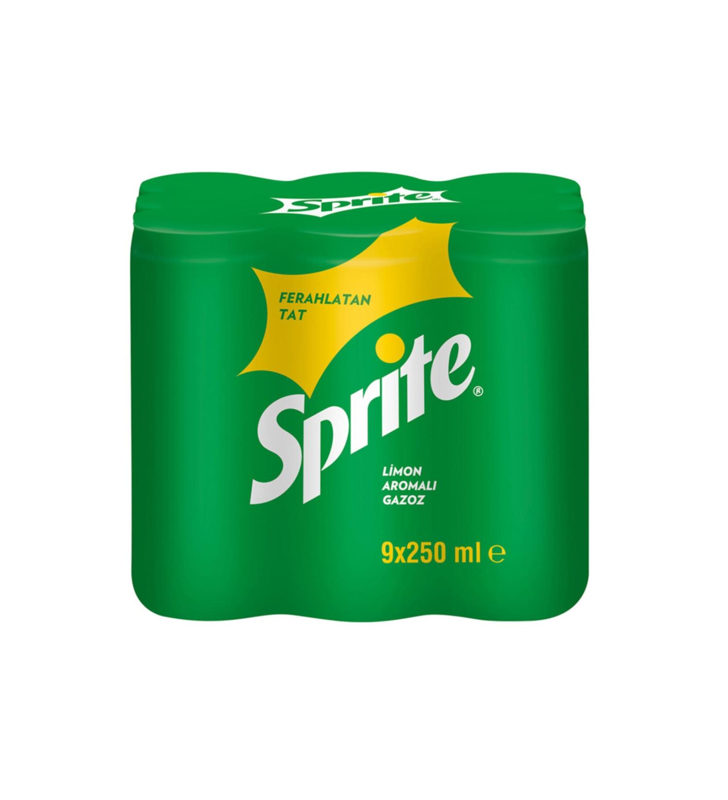 Sprite Lemon Flavored Soda 9x250 ml