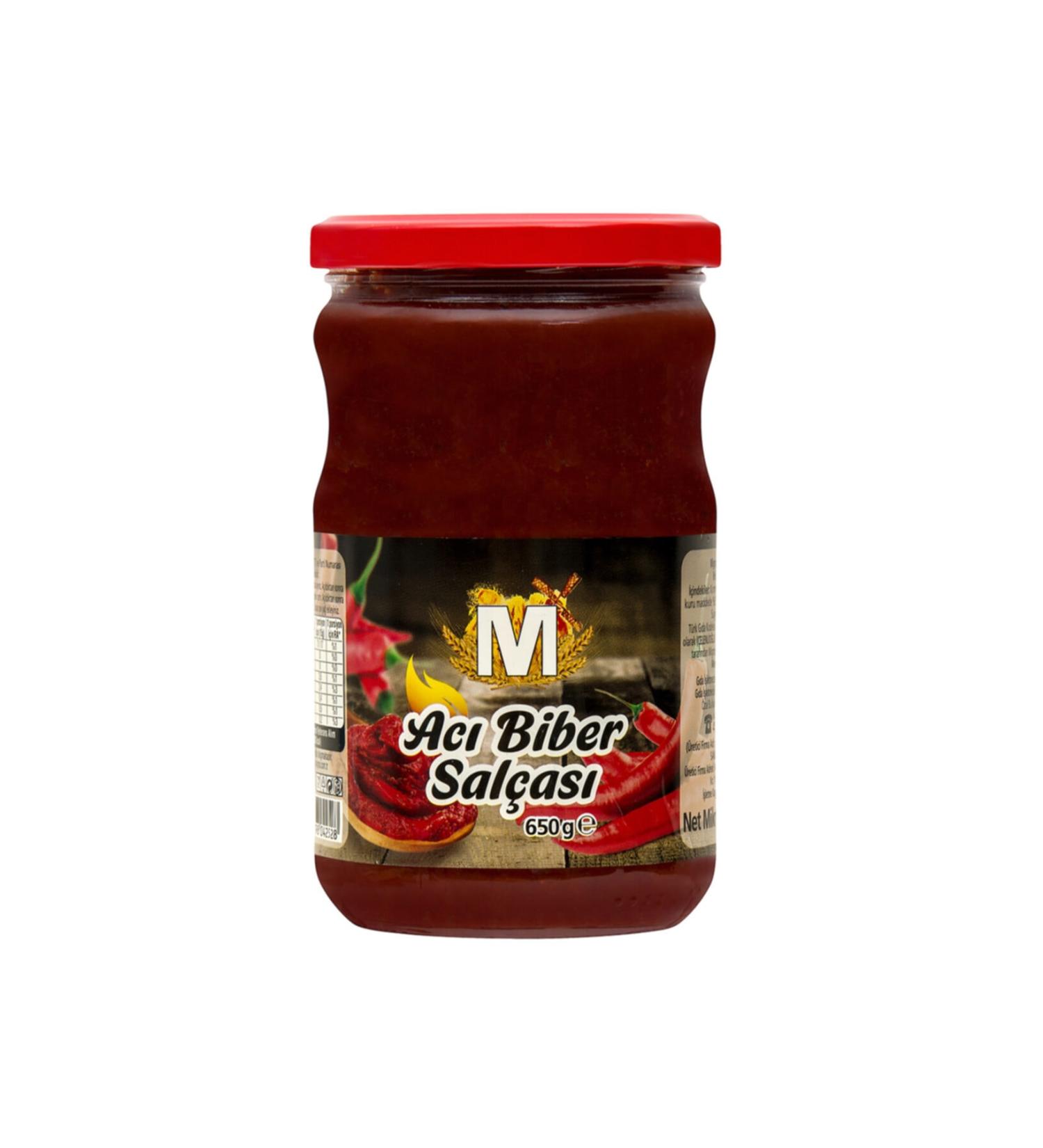 Migros Hot Pepper Paste Glass 650 g