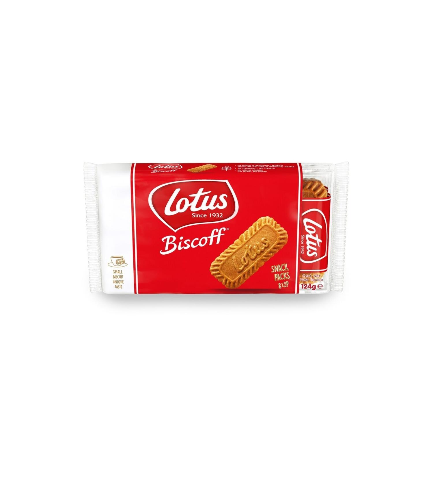 Lotus Biscoff Snack Original Caramelized Biscuit 124 gr