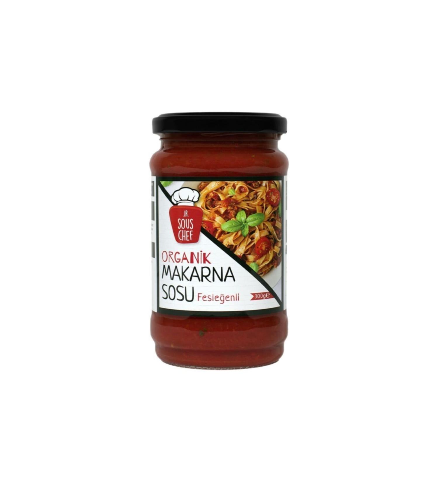 . Sous Chef Organic Pasta Sauce with Basil 300 G (PACK OF TWO)
