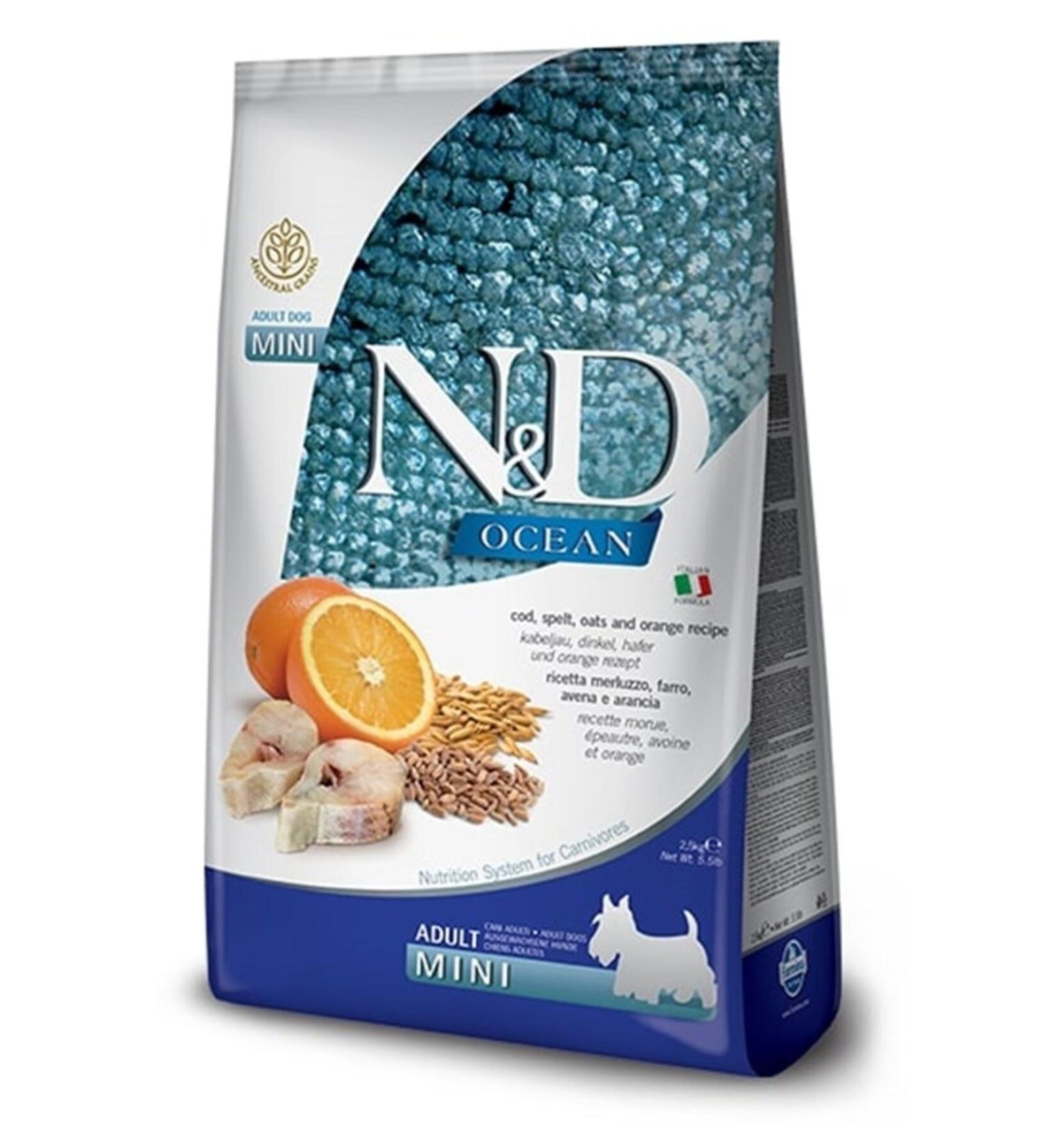 N & D Ocean Cod Fish 2.5 Kg Small Breed Adult Dog Food
