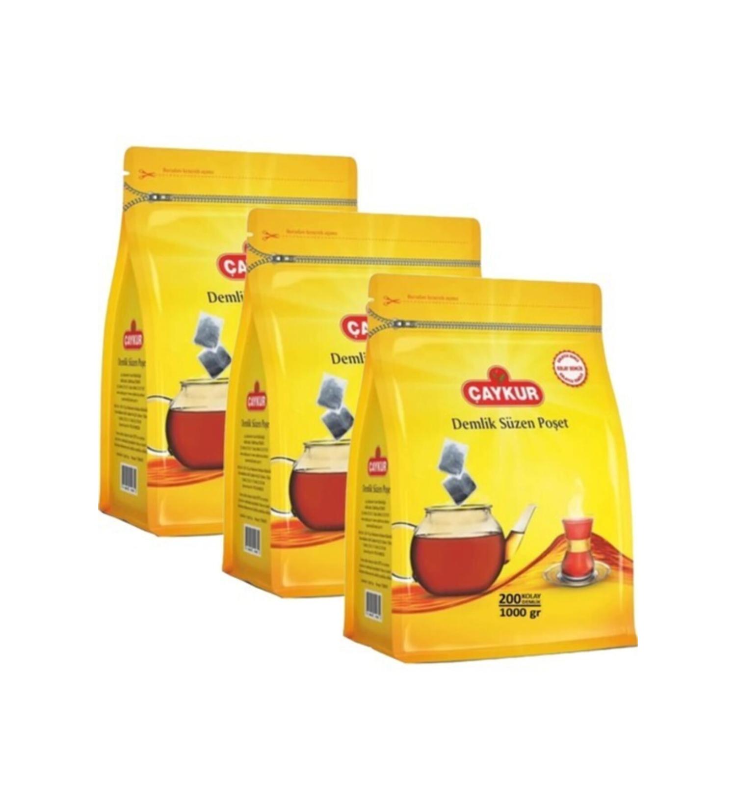 aykur Teapot Filtering Tea Bag 5 Gr 200 Pcs 3 Packs 600 Pcs