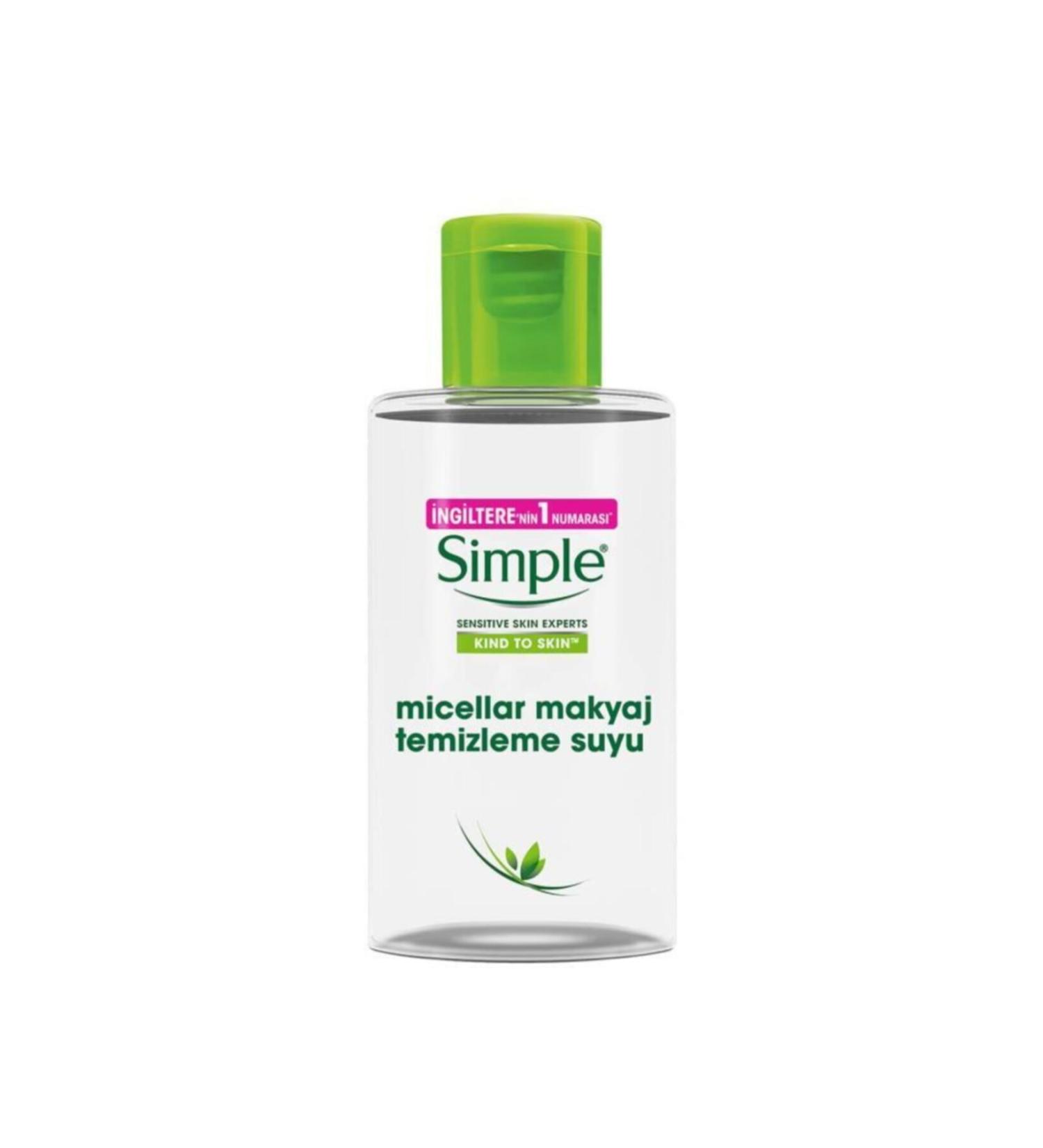 Simple Micellar Make-Up Remover Water 100 Ml