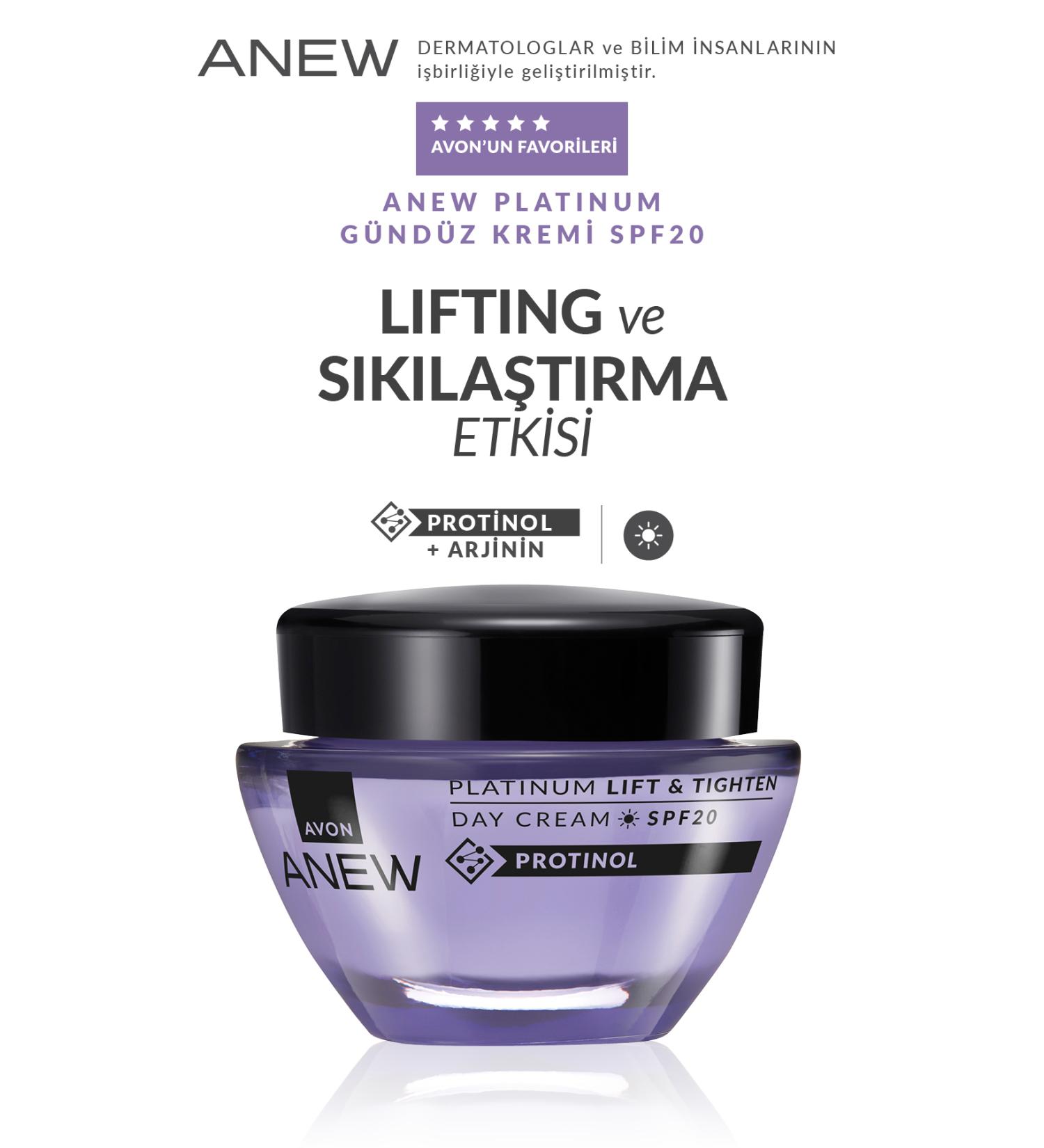 Avon Anew Platinum Day Cream SPF20 - Buy Online on GoSupps.com
