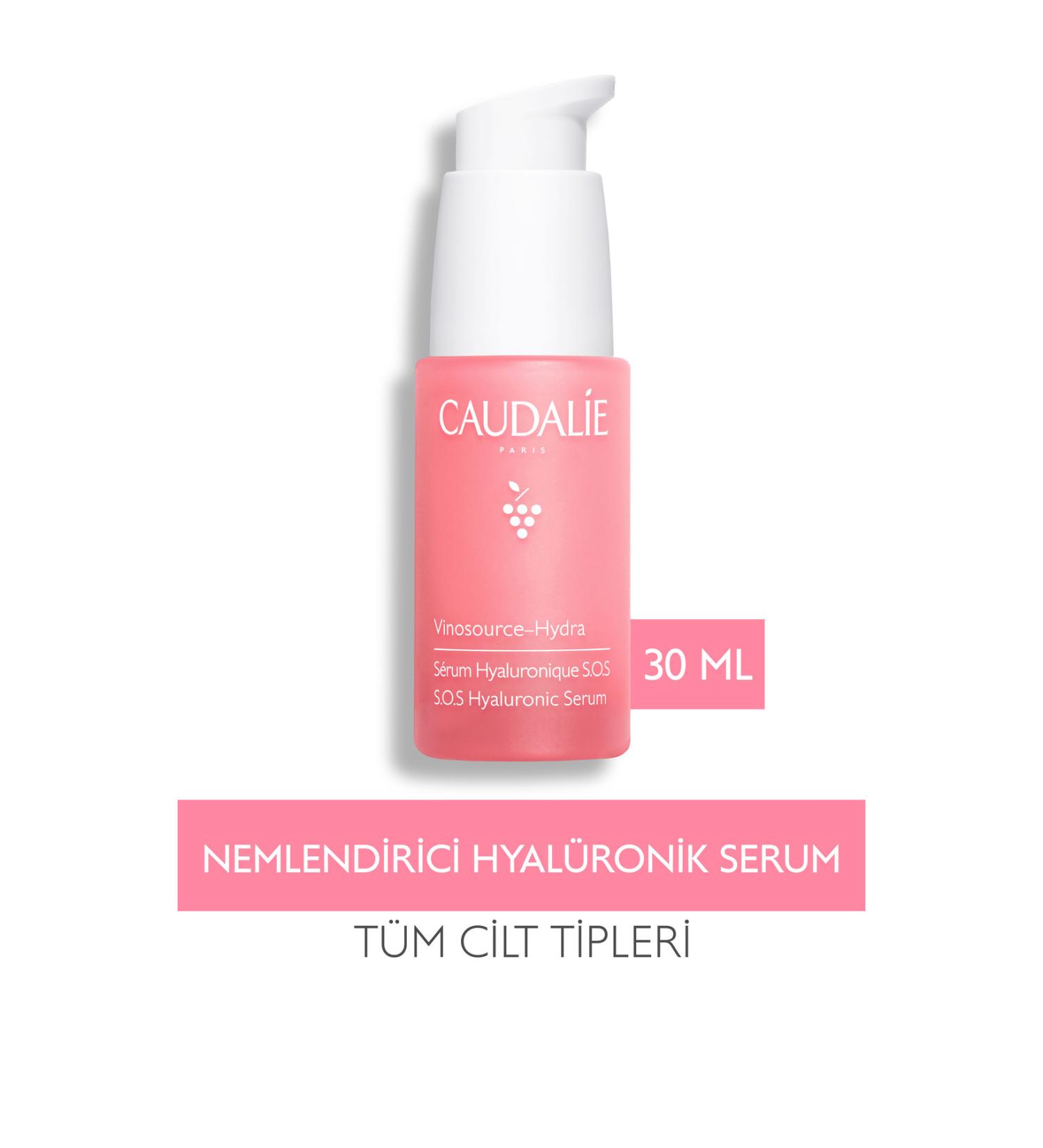 Caudalie V NOSOURCE-HYDRA SOS SKIN BARRIER REPAIRING HYALURONIC SERUM 30 ML DEMBA4139 - Buy Online on GoSupps.com