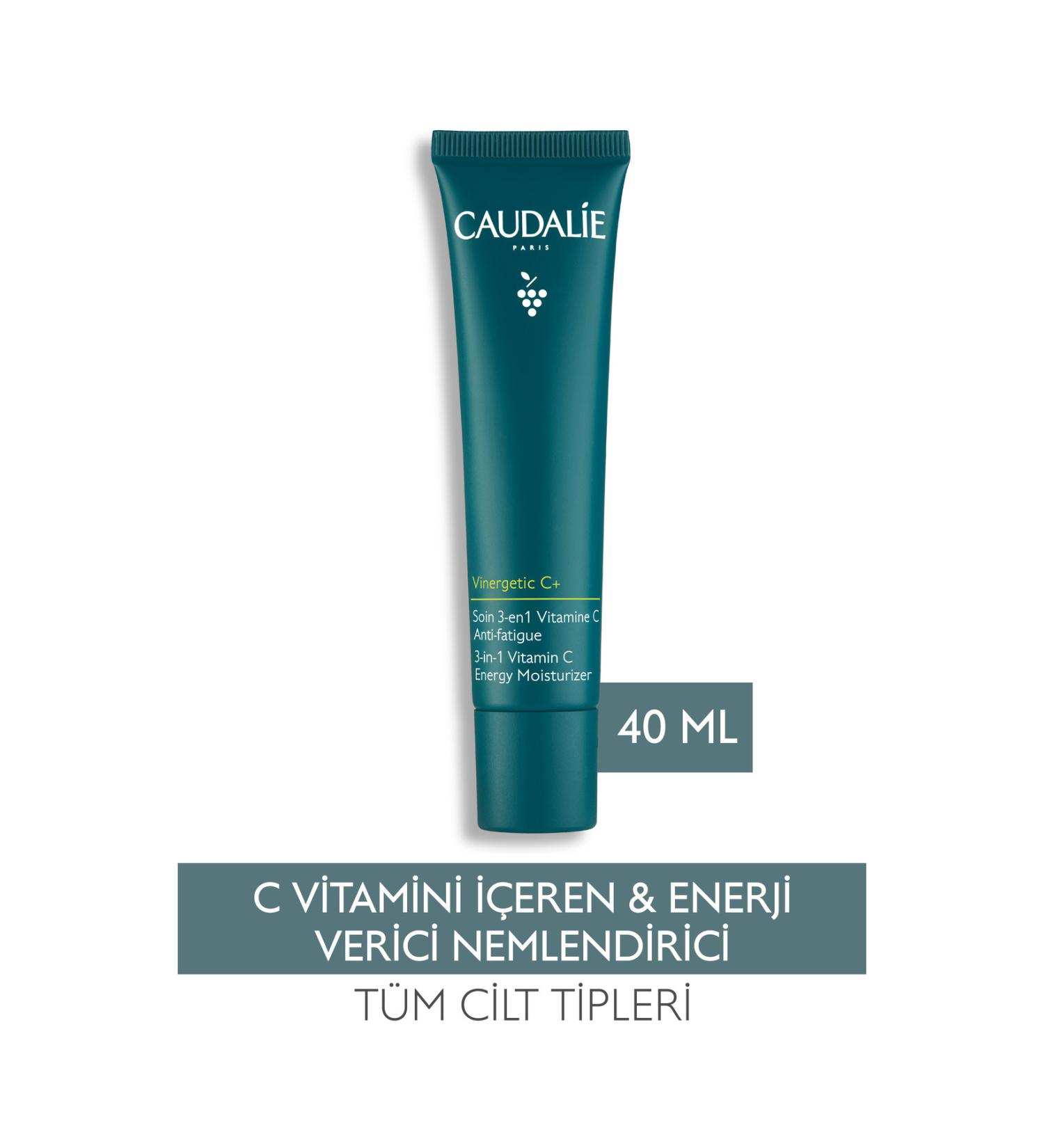 Caudalie VINERGETIC C+ SKIN BARRIER REPAIRING MOISTURIZER WITH VITAMIN C 40 ML DEMBA4095