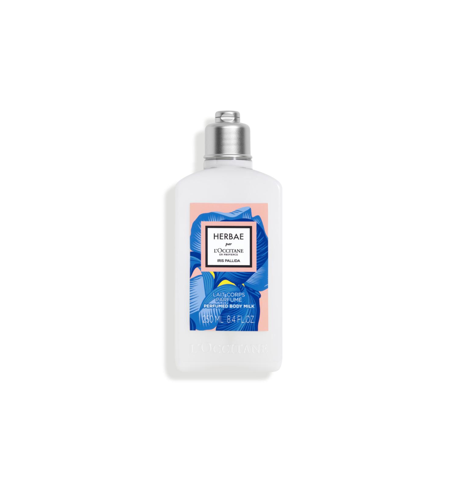 L'Occitane HERBAE IRIS PALLIDA ILLUMINATING-SHINING BODY MILK-BODY LOTION - 250 ML DEMBA4128