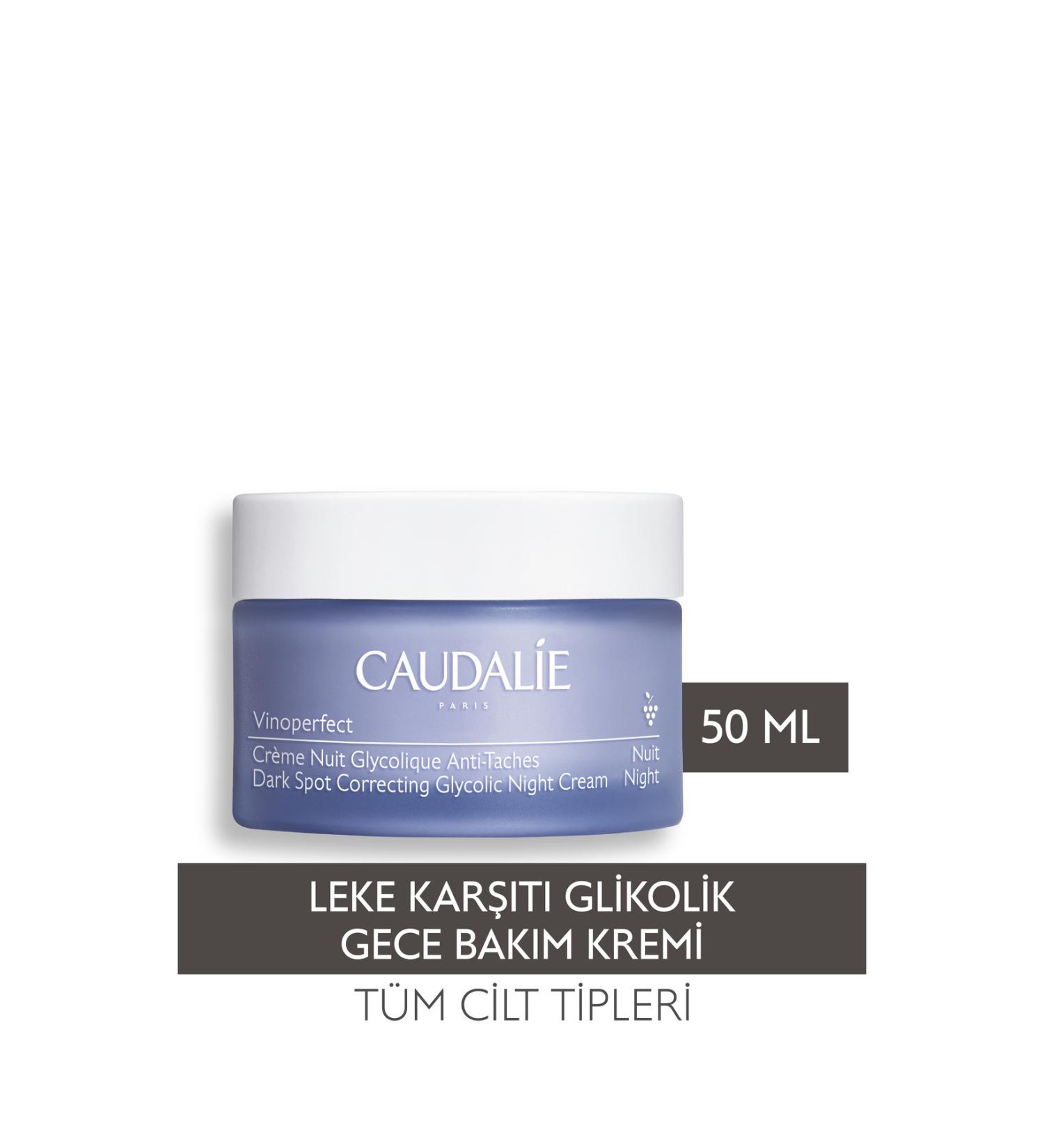 Caudalie VINOPERFECT ILLUMINATING-SHINING ANTI-BLEMISH GLYCOLIC NIGHT CARE CREAM 50 ML DEMBA4078 - Buy Online on GoSupps.com