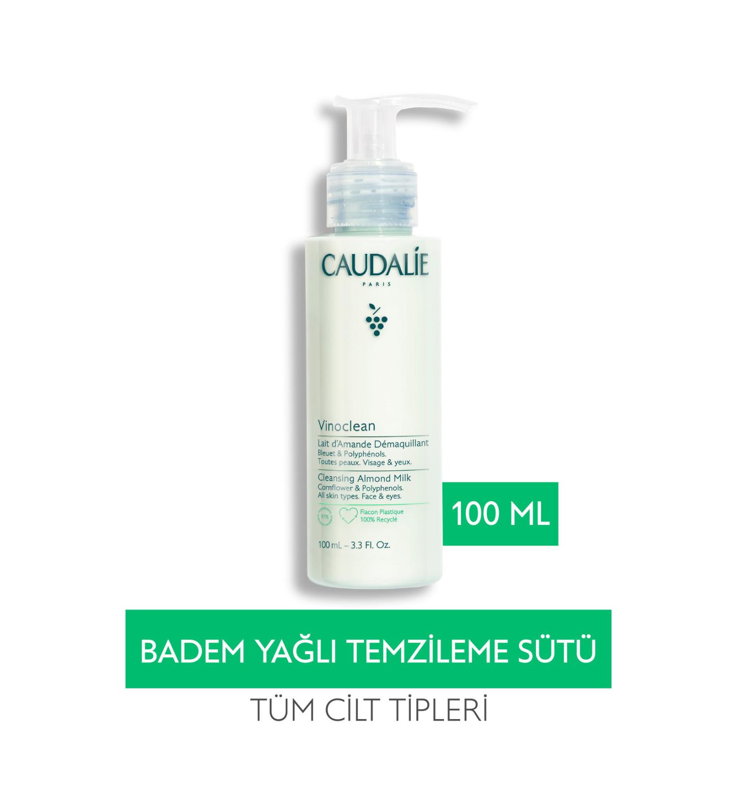 Caudalie VINOCLEAN ALMOND OIL CLEANSING MILK 100 ML DEMBA4109 - Buy Online on GoSupps.com