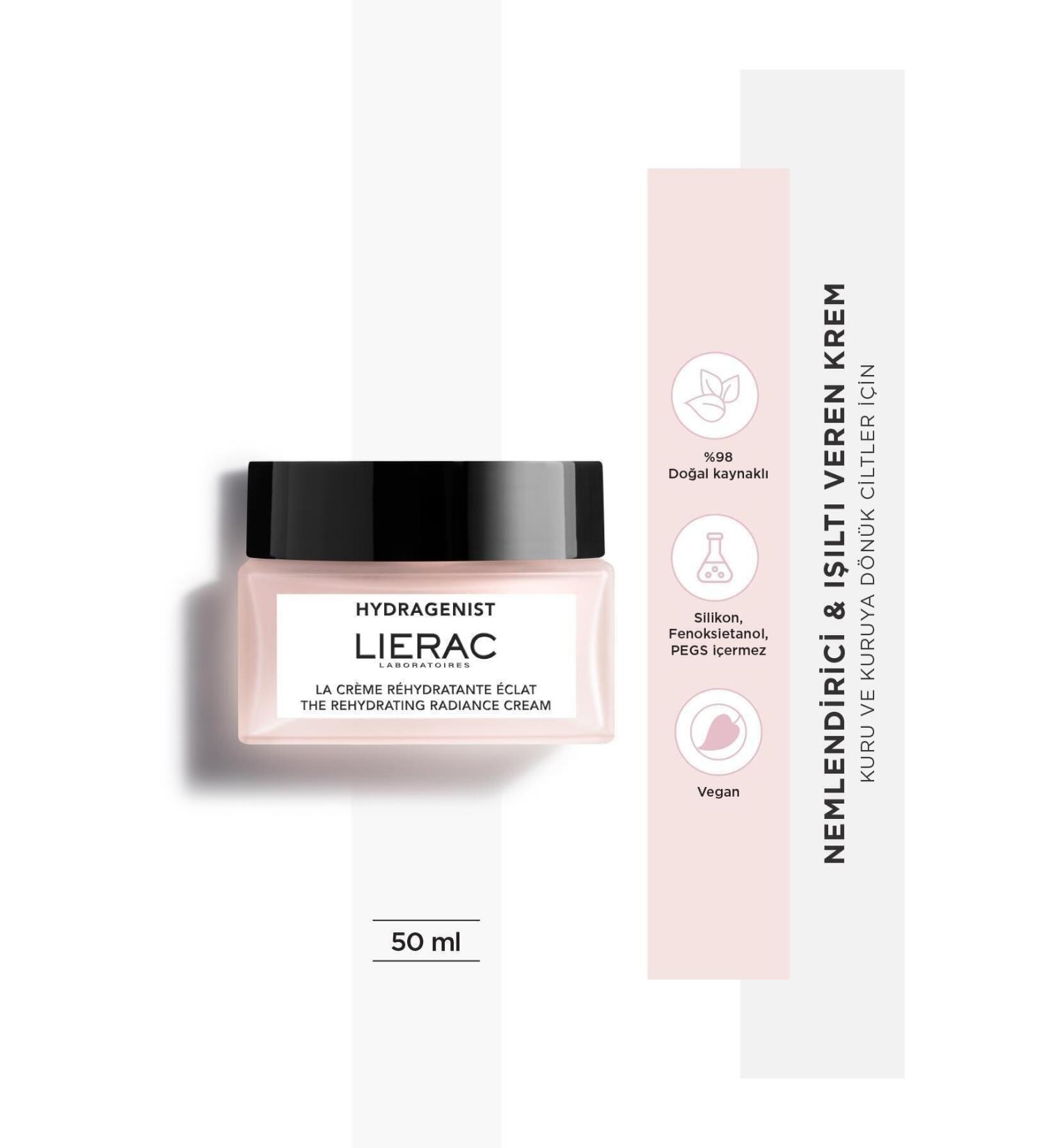 Lierac ANTI-AGING ILLUMINATING AND RADIANT SH NE AND PLUMPING CREAM 50ML DEMBA4085