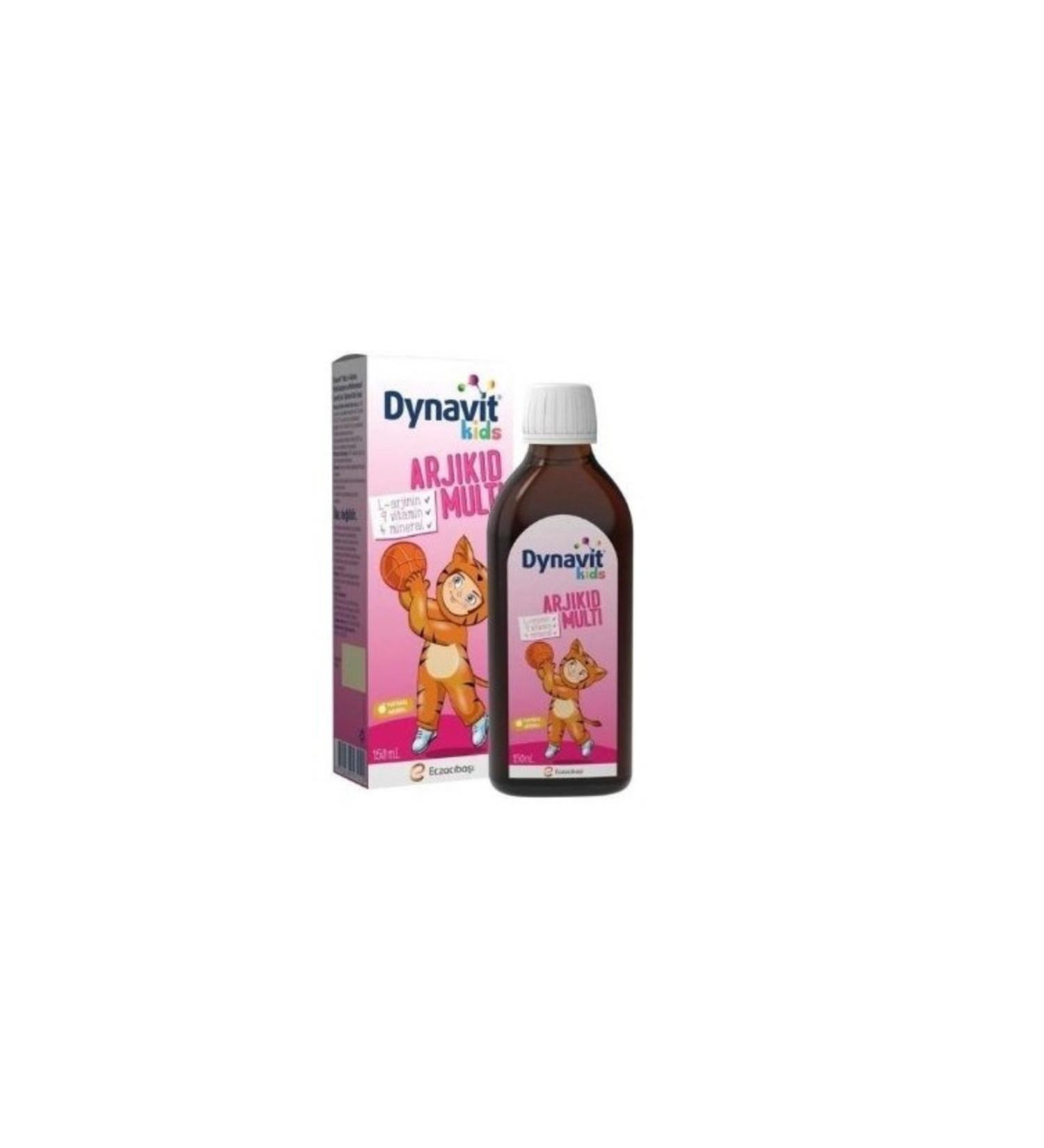 Dynavit Kids Arjikid Multivitamin Syrup 150 ml