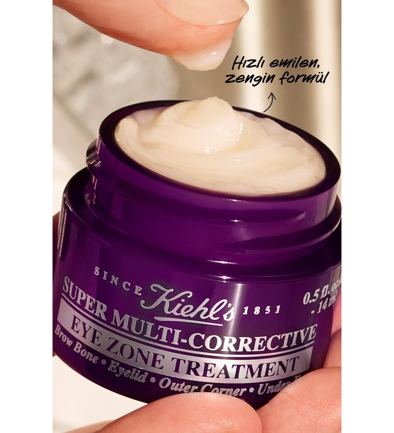 Kiehl's ANTI-DARK CIRCLE & ANTI-WRINKLE 7 EFFECTS IN ONE ANTI-FINE LINE EYE CREAM 14 ML DEMBA4322 - Buy Online on GoSupps.com