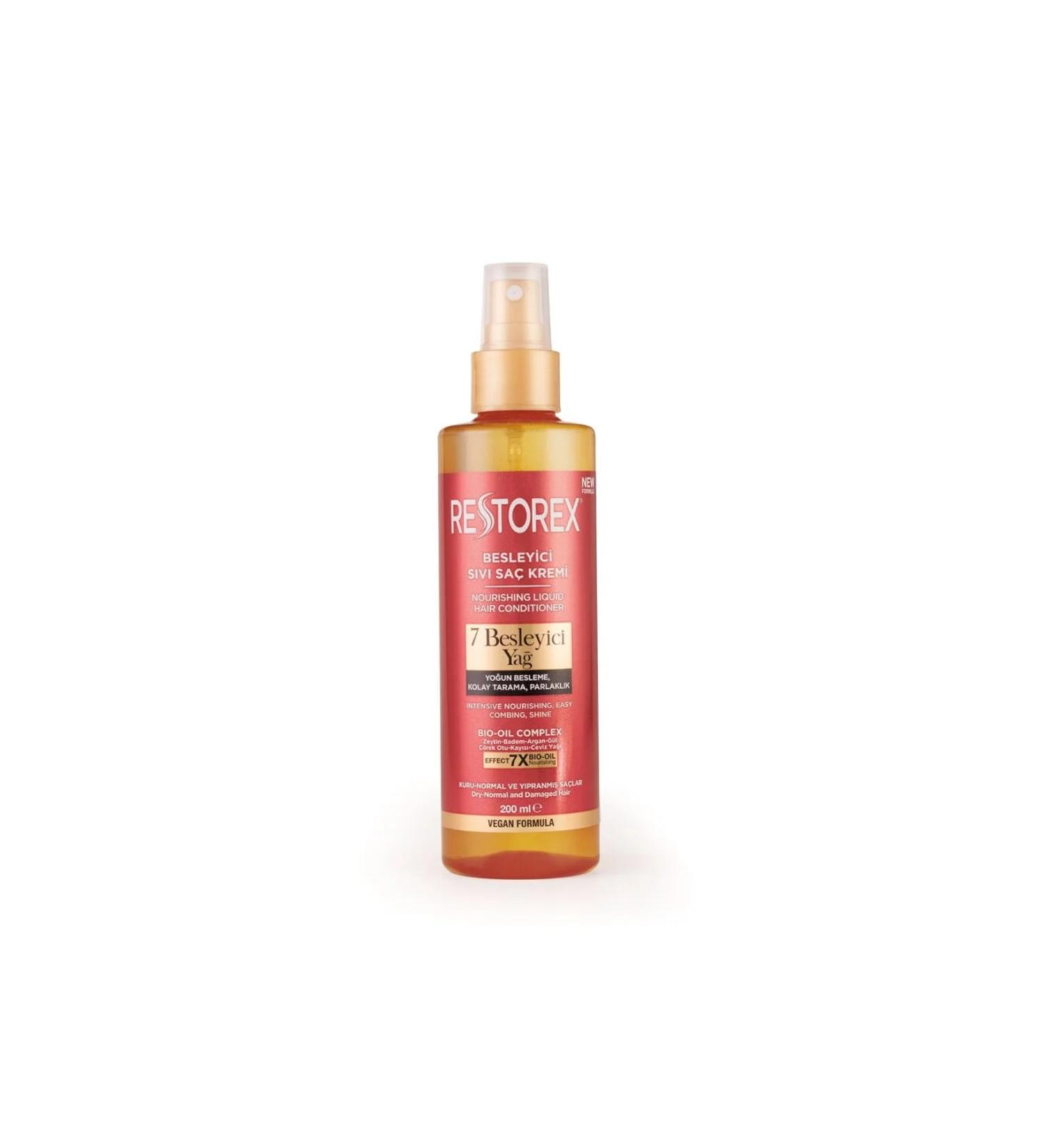 Restorex Liquid Conditioner 7 Nourishing Oils 200 Ml