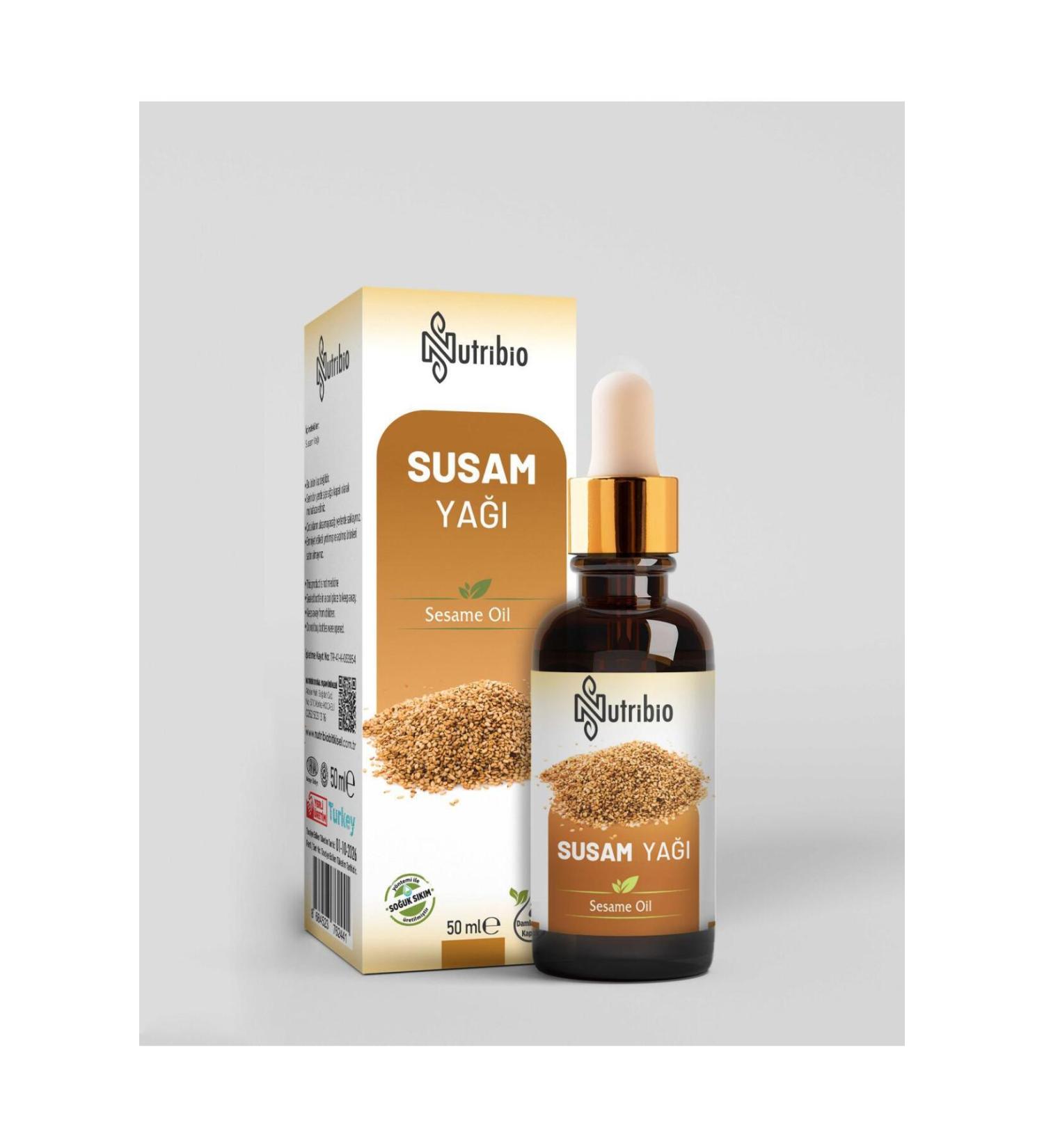 nutribio 0 Pure Analysis Sesame Oil 50 ML Cold Press