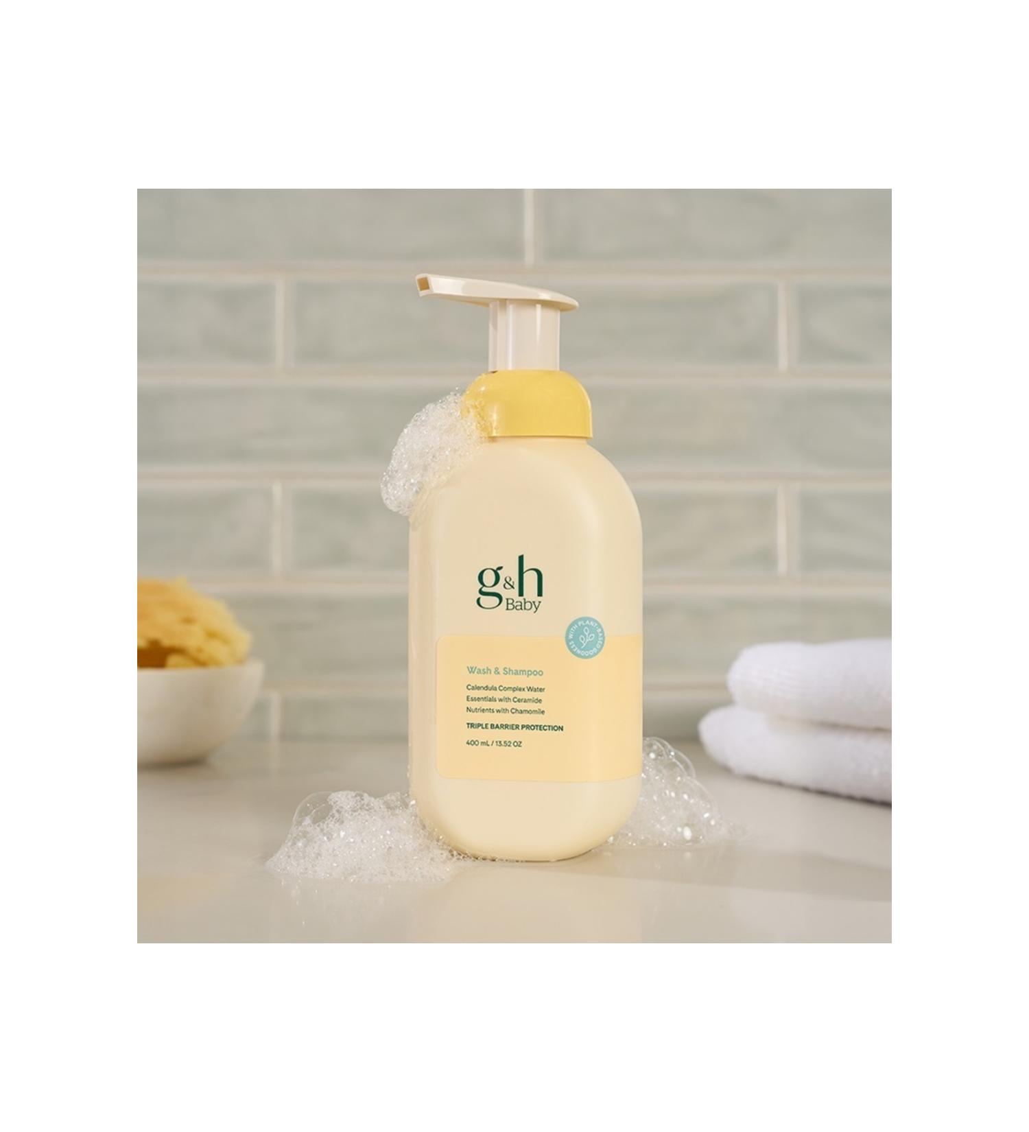 G&H Baby Paraben-Free Phthalate-Free Fragrance-Free Vegan Hair and Body Shampoo for Babies - Buy Online on GoSupps.com