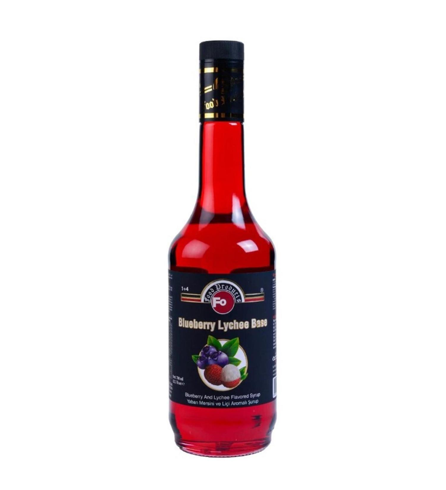 FO BLUEBERRY LYCHEE BLUEBERRY LYCHE SYRUP 70 CL.