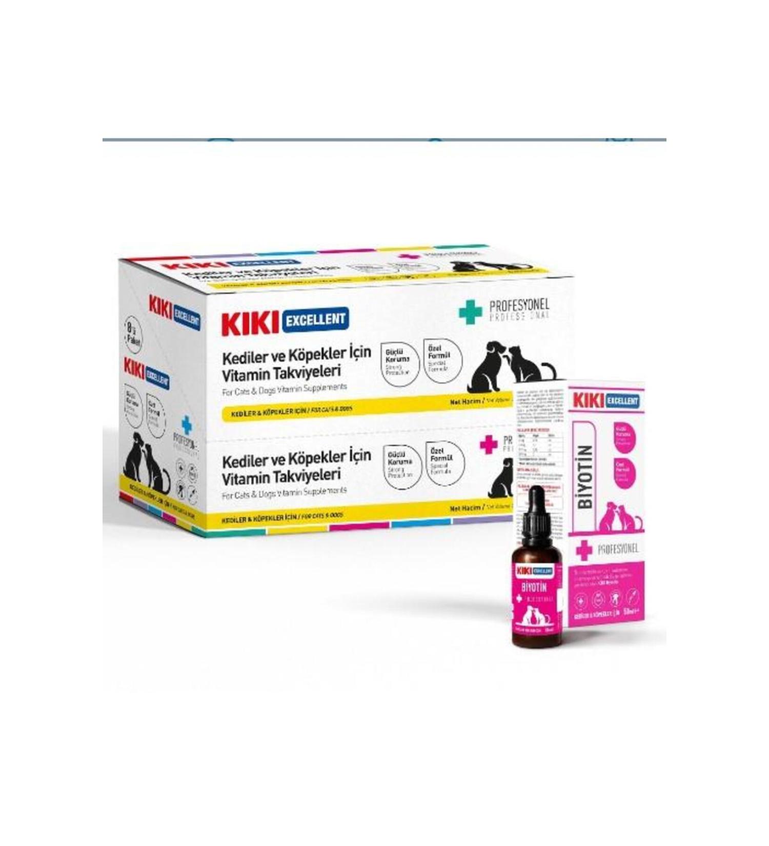 Kiki Excellent Cat & Dog Biotin Syrup 50 Ml