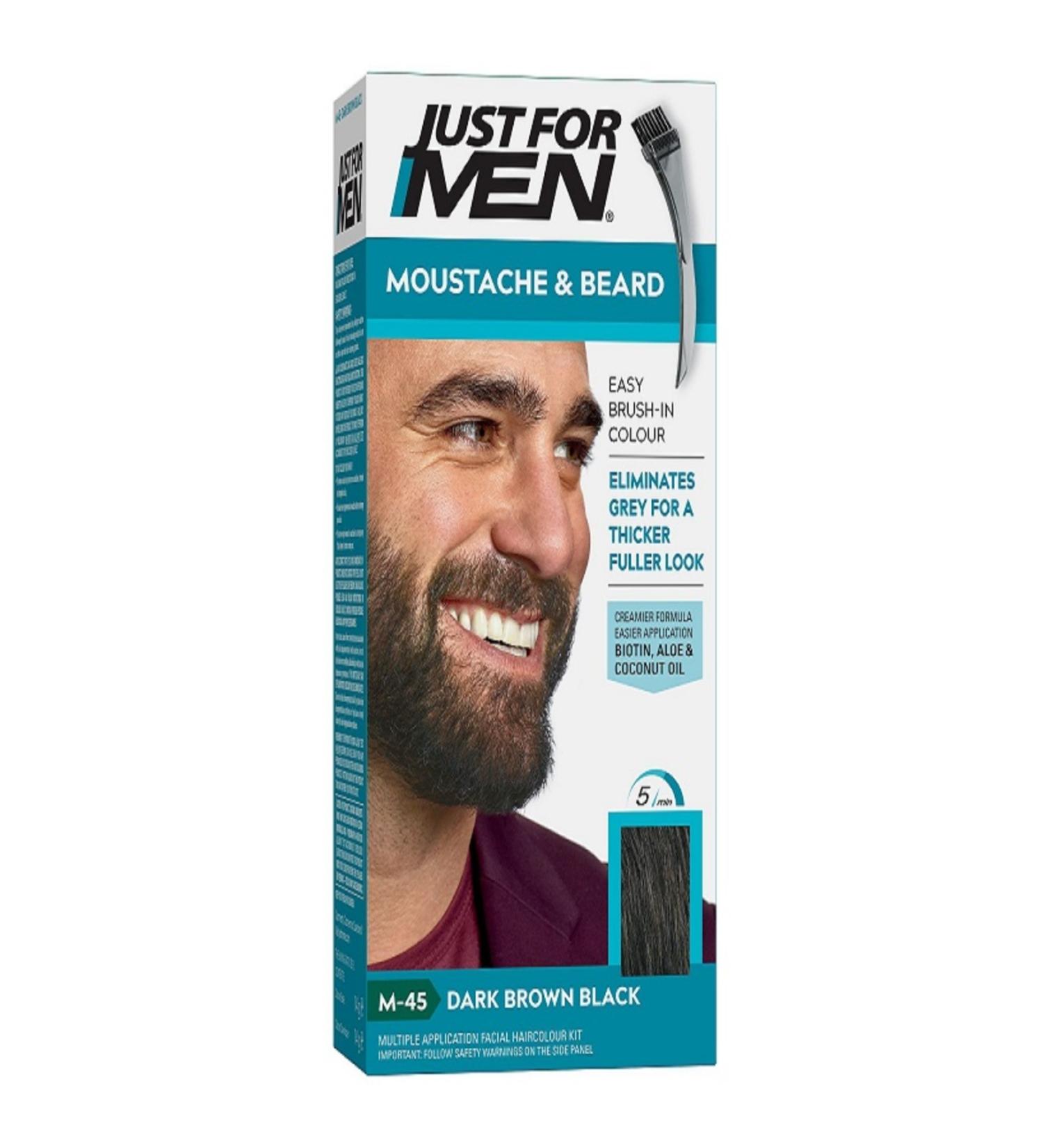 Just For Men Beard & Moustache Dye Dark Brown Black..JFM09052405