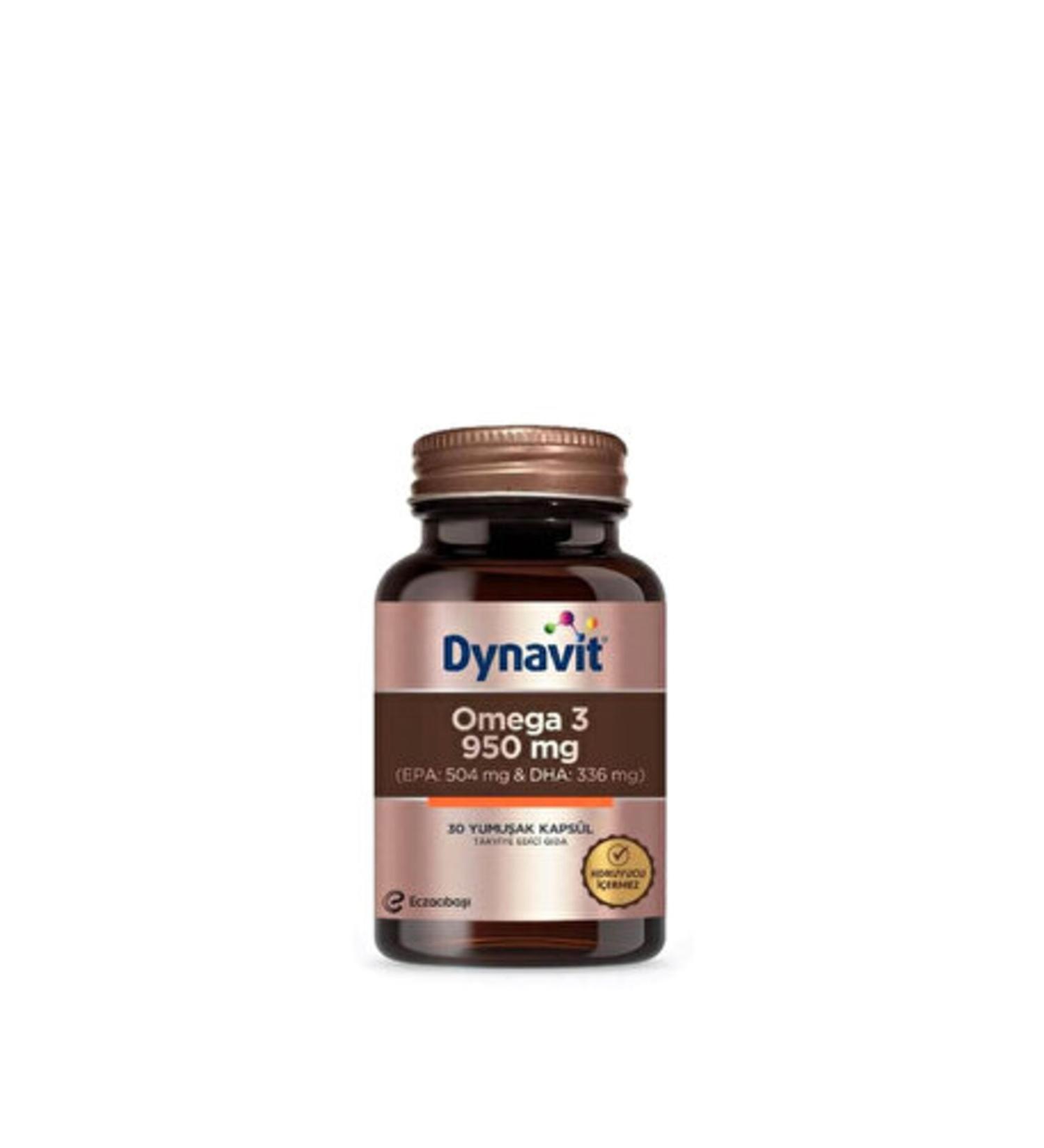Dynavit Omega 3 950 Mg Fish Oil 30 Capsules