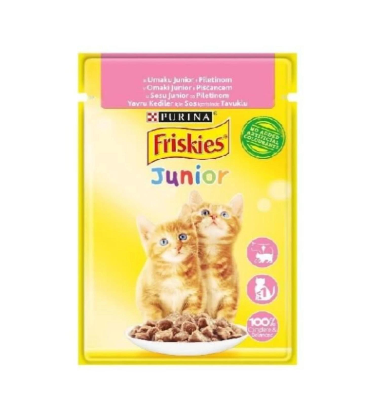 Friskies Chicken Kitten Wet Food 85 Gr x 26 Pieces