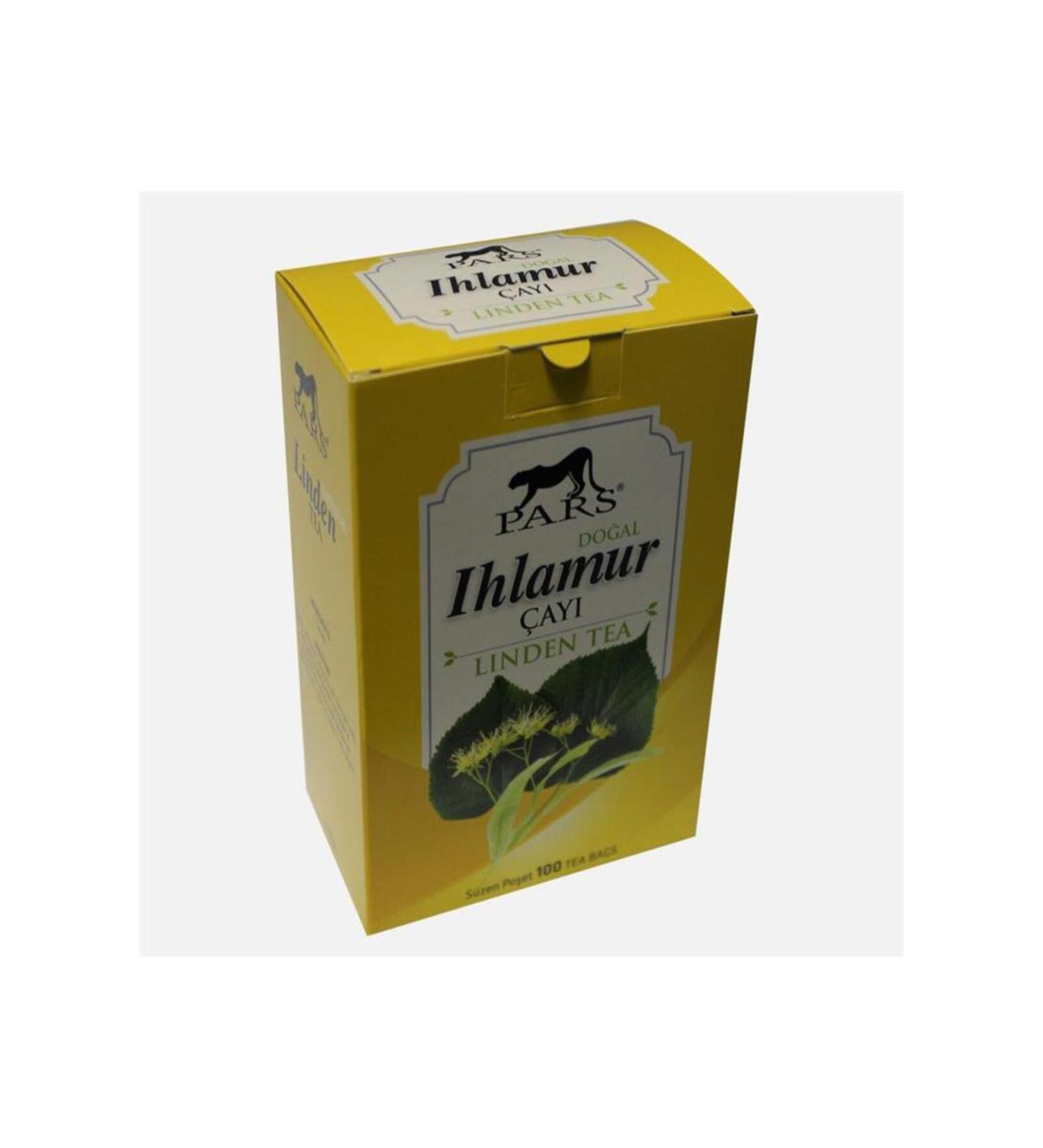 Pars Linden Tea 100 Filtering Bags
