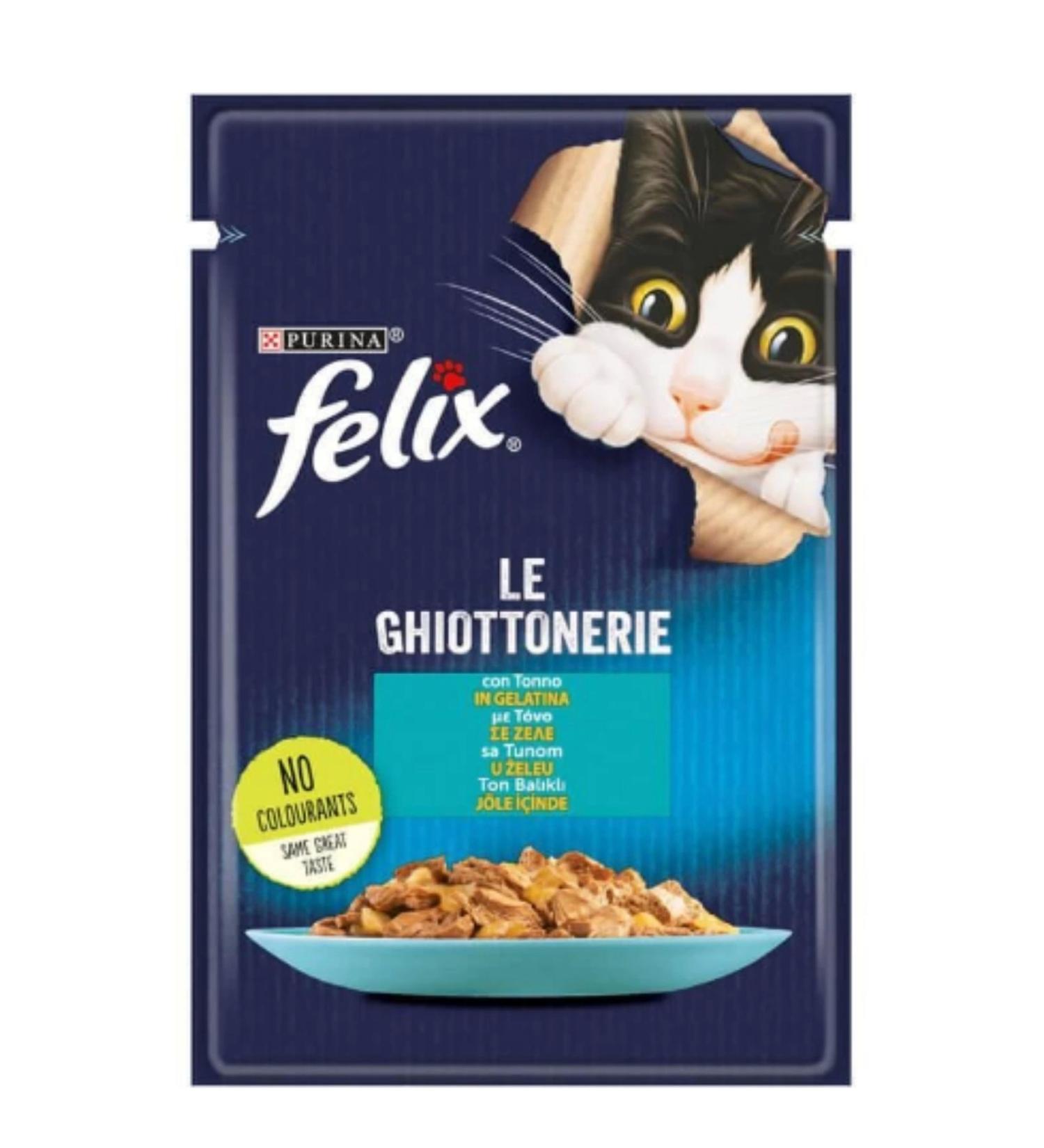 FELIX Tuna Adult Cat Food 85 Gr x 26 Pieces