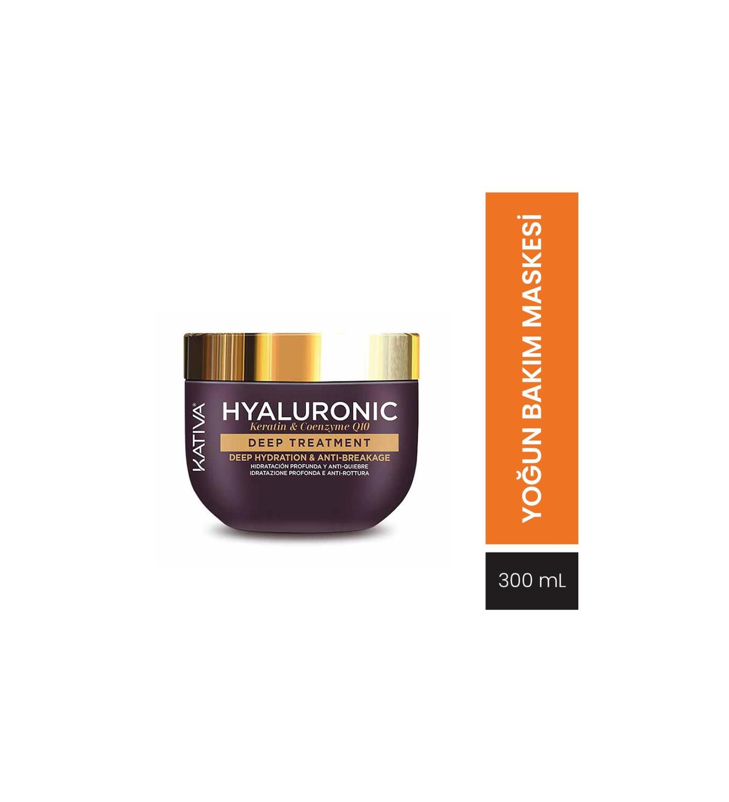 Kativa Hyaluronic Deep Treatment 300 mL - Deep Moisture Anti-Break Intensive Care Mask