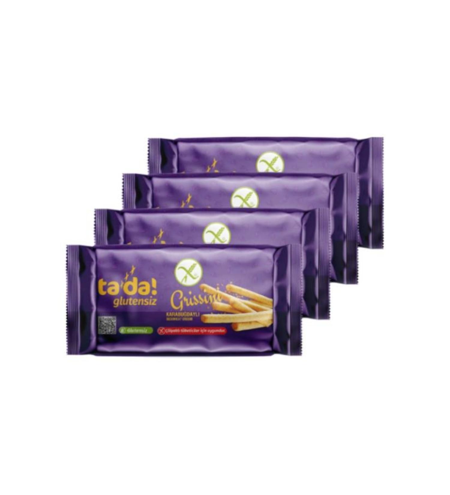 Tada Gluten Free Gluten Free Buckwheat Grissini 75 Gr (4 Pieces)