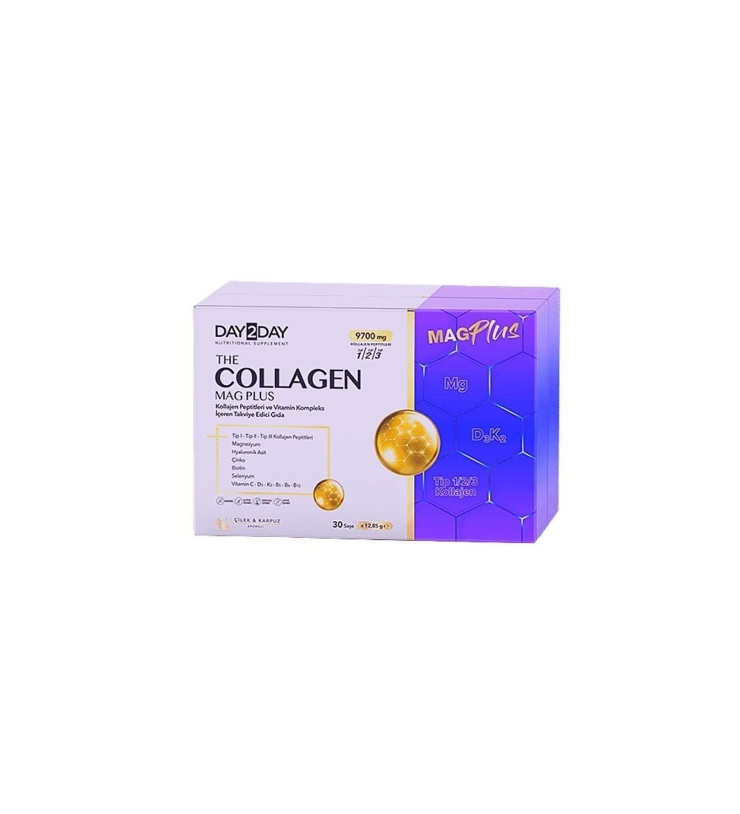 DAY2DAY MAG PLUS COLLAGEN 30 SACHES