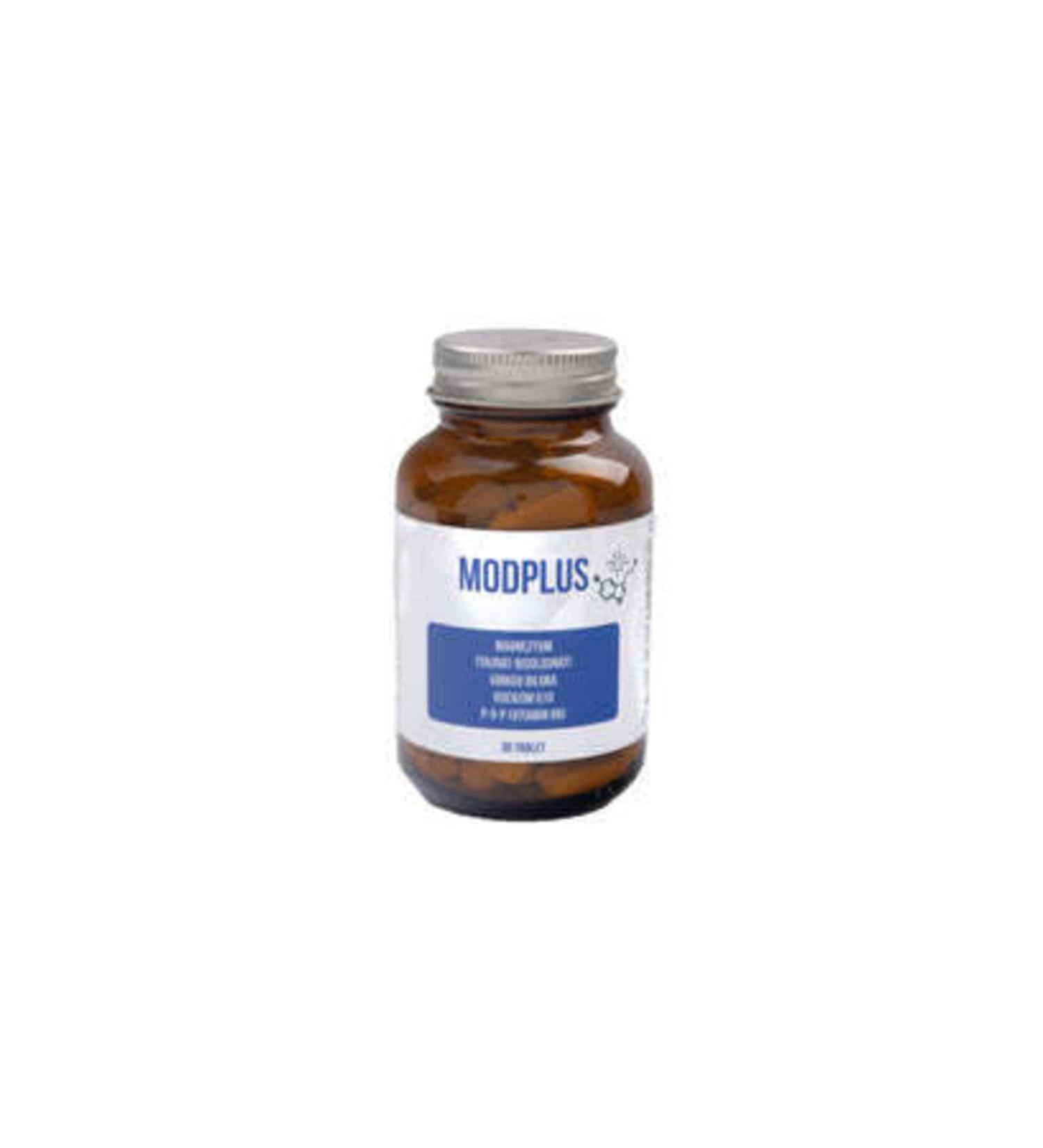 MODPLUS Magnesium Ginkgo Biloba Coenzyme Q10 P-5P and Selenium 30 Capsules