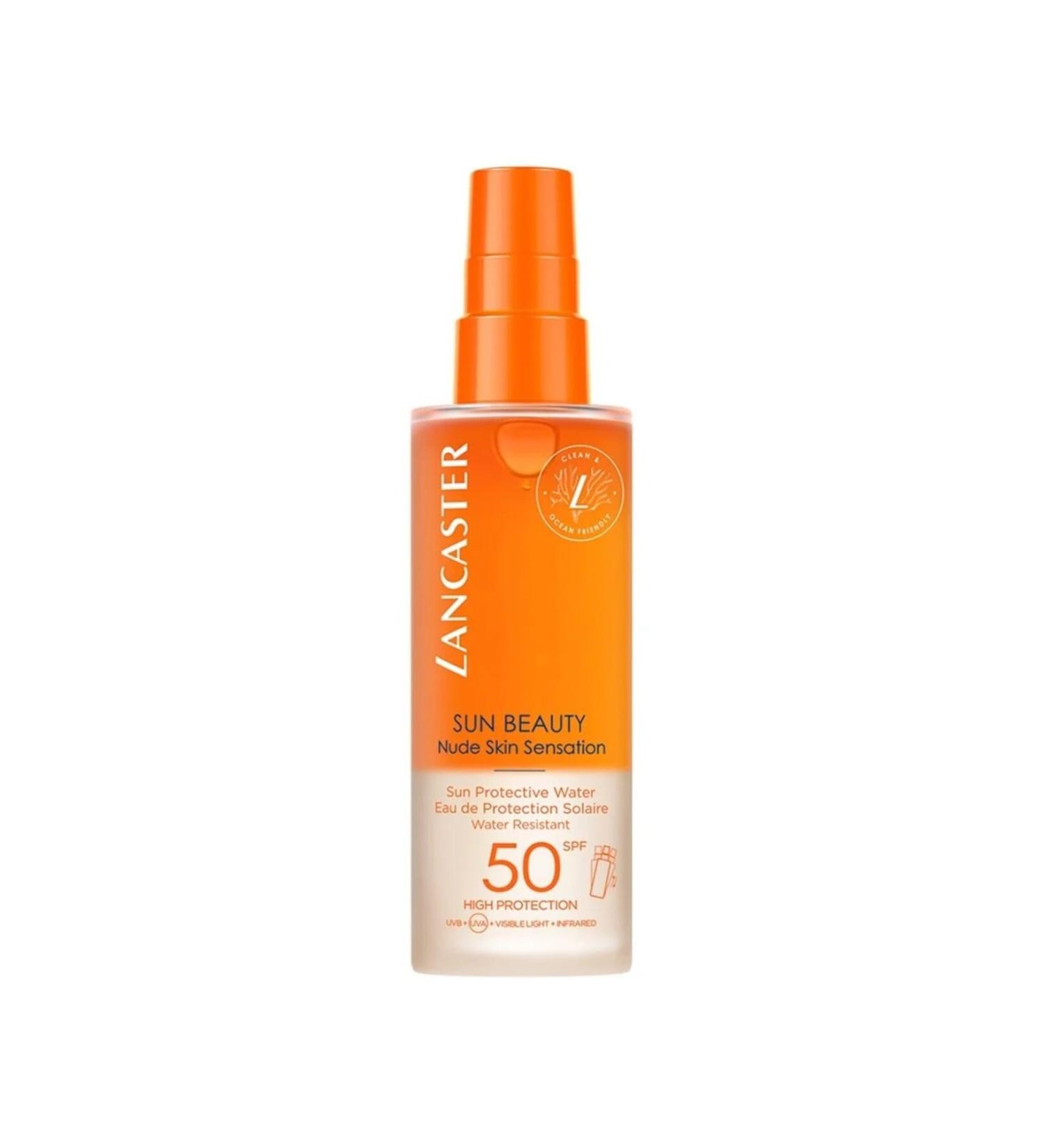 Lancaster Sun Beauty Sun Protective Water-Water Based Moisturizer Refreshing SPF50 Protective Sun Cream 150ML