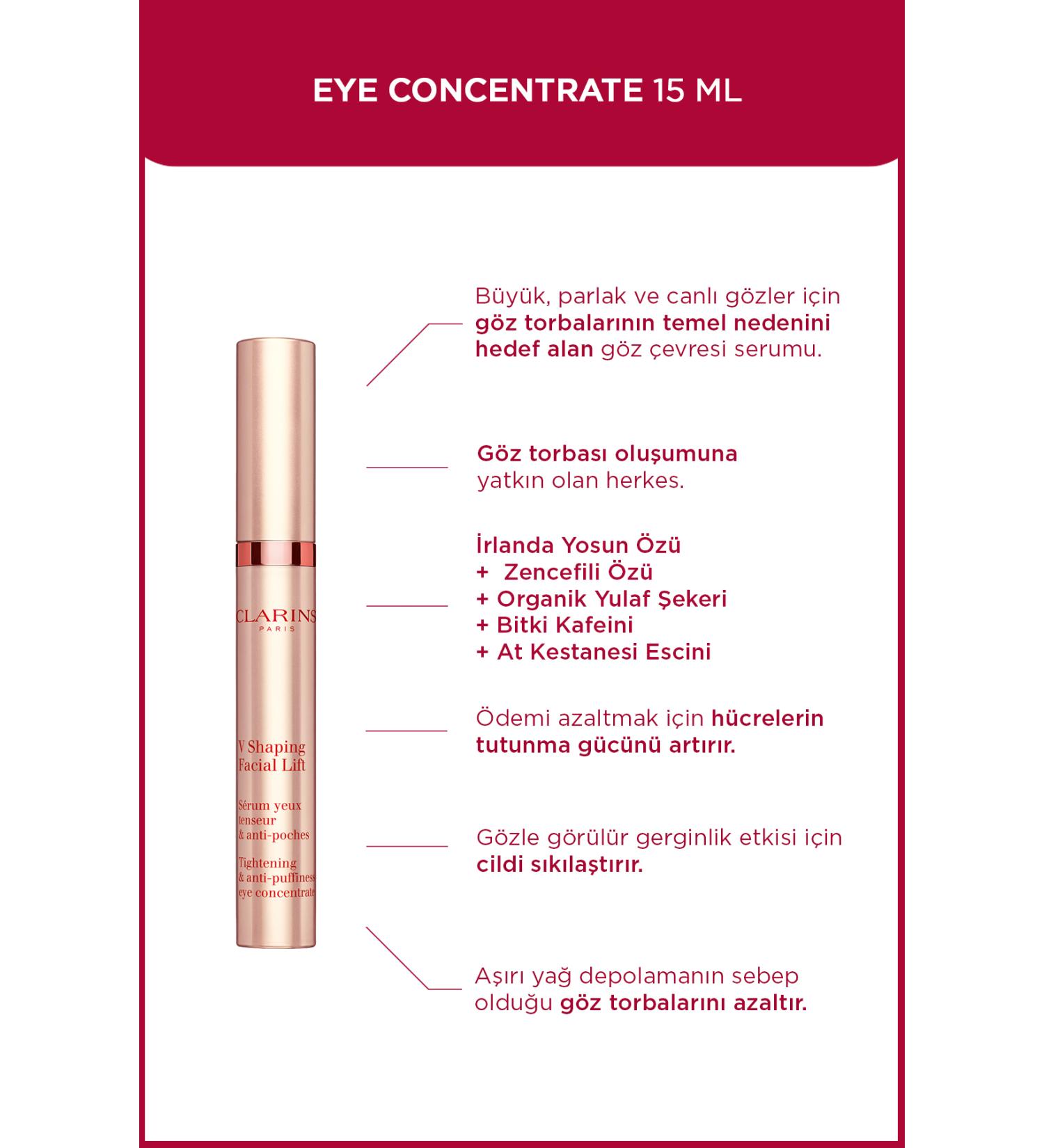 Clarins V Shaping Facial Lift Eye Cream 15 Ml - Buy Online on GoSupps.com