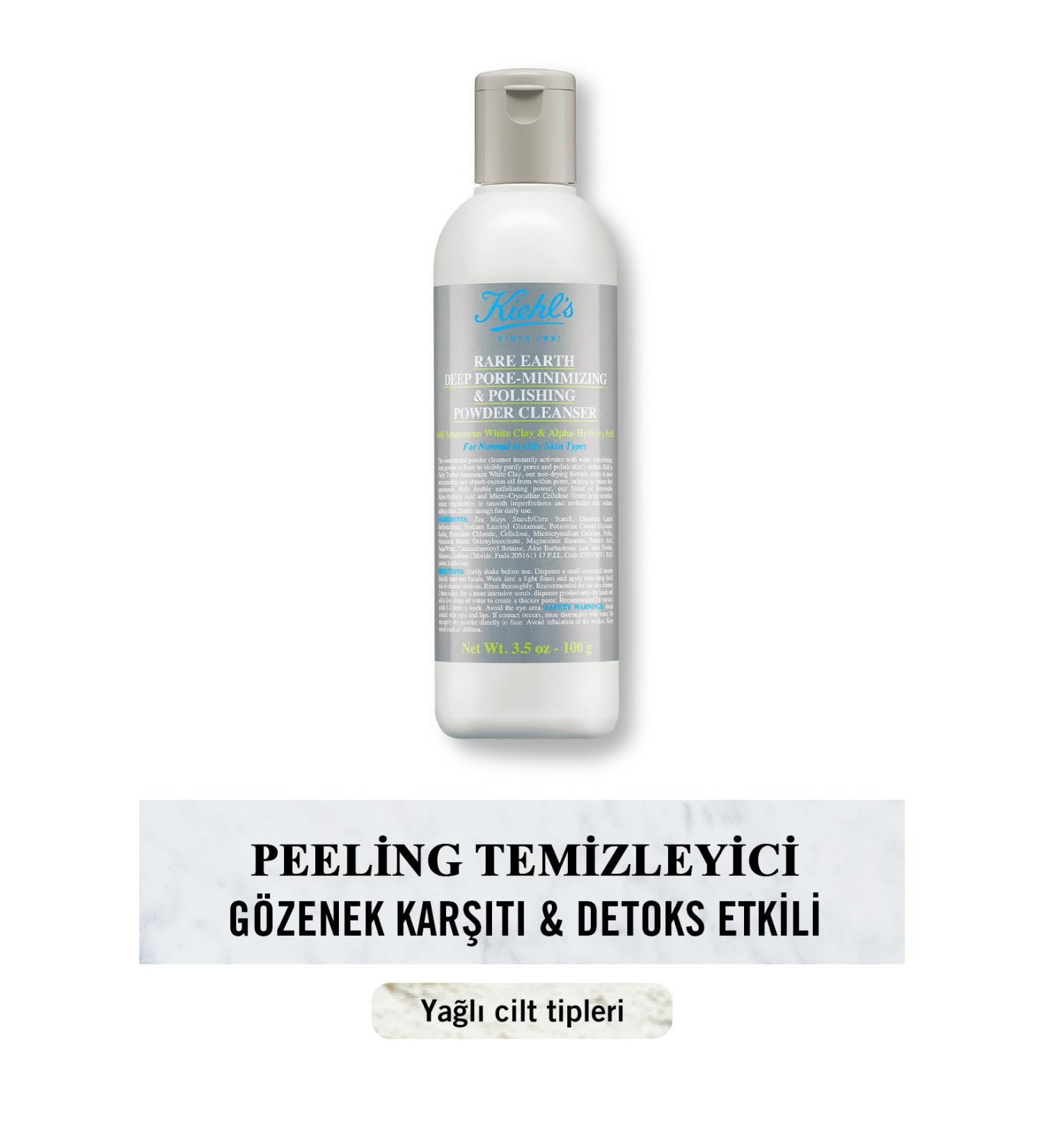 Kiehl's Rare Earth Skin Detoxifying Exfoliating Cleanser