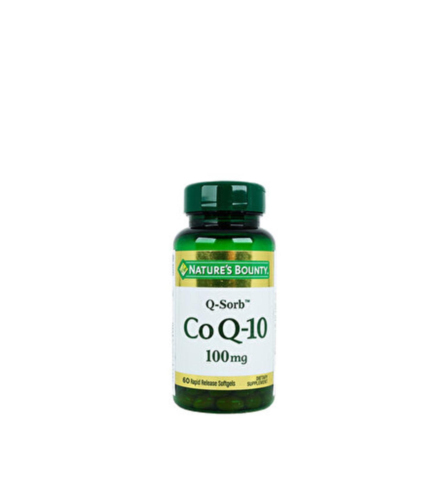 Nature's Bounty CoQ-10 (Q-Sorb) 100 Mg 60 Capsules