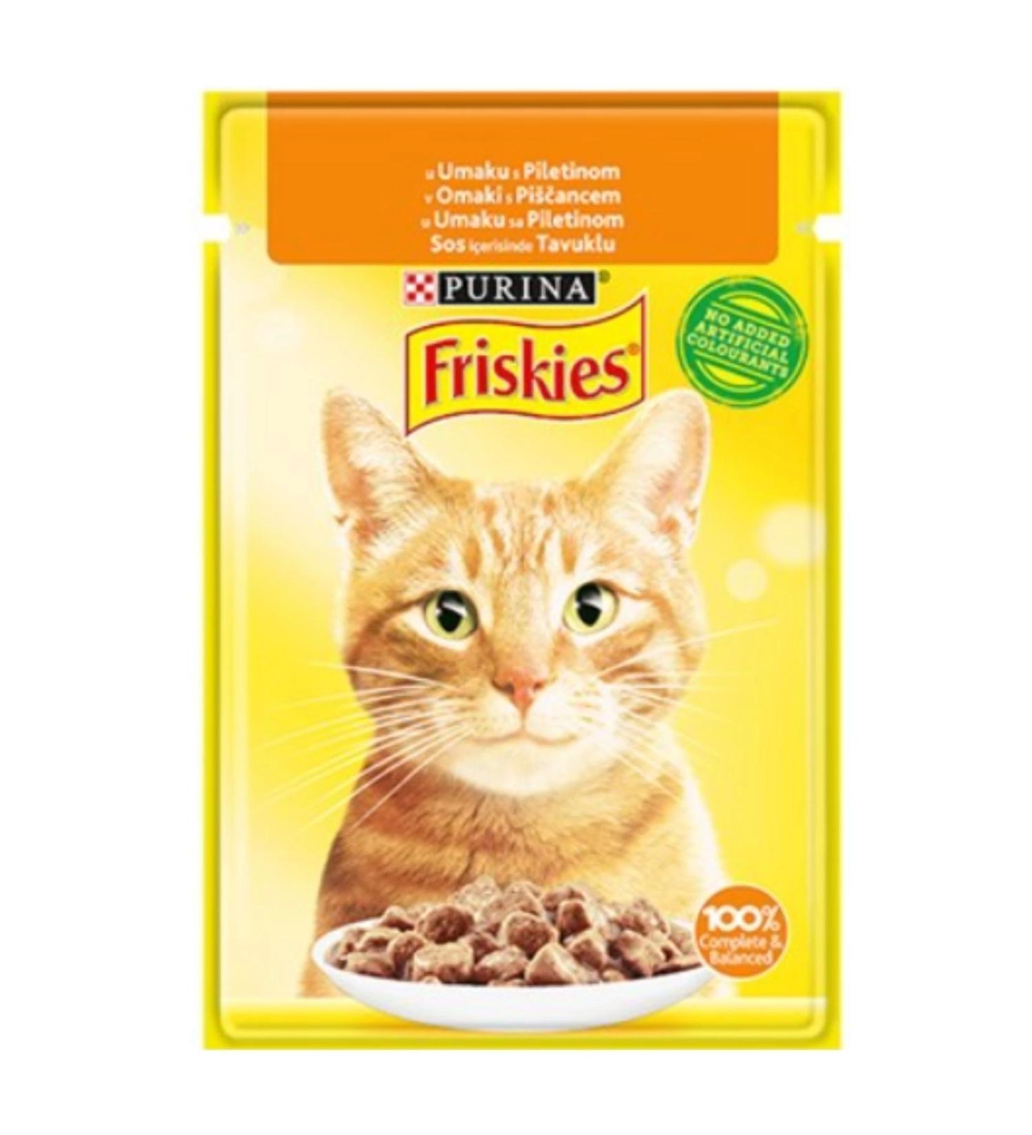Friskies Chicken Adult Wet Cat Food 85 Gr x 26 Pieces