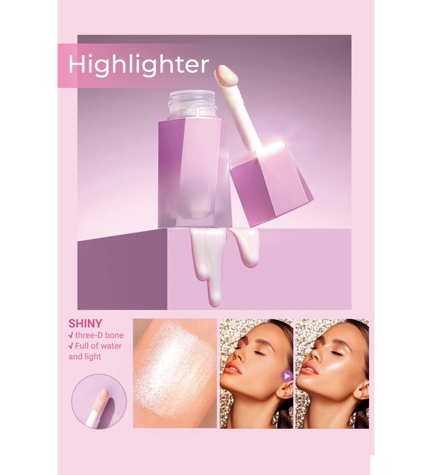 GXMPRO Liquid Highlighter - Liquid Illuminator - Liquid Light Creamy Formula - Buy Online on GoSupps.com